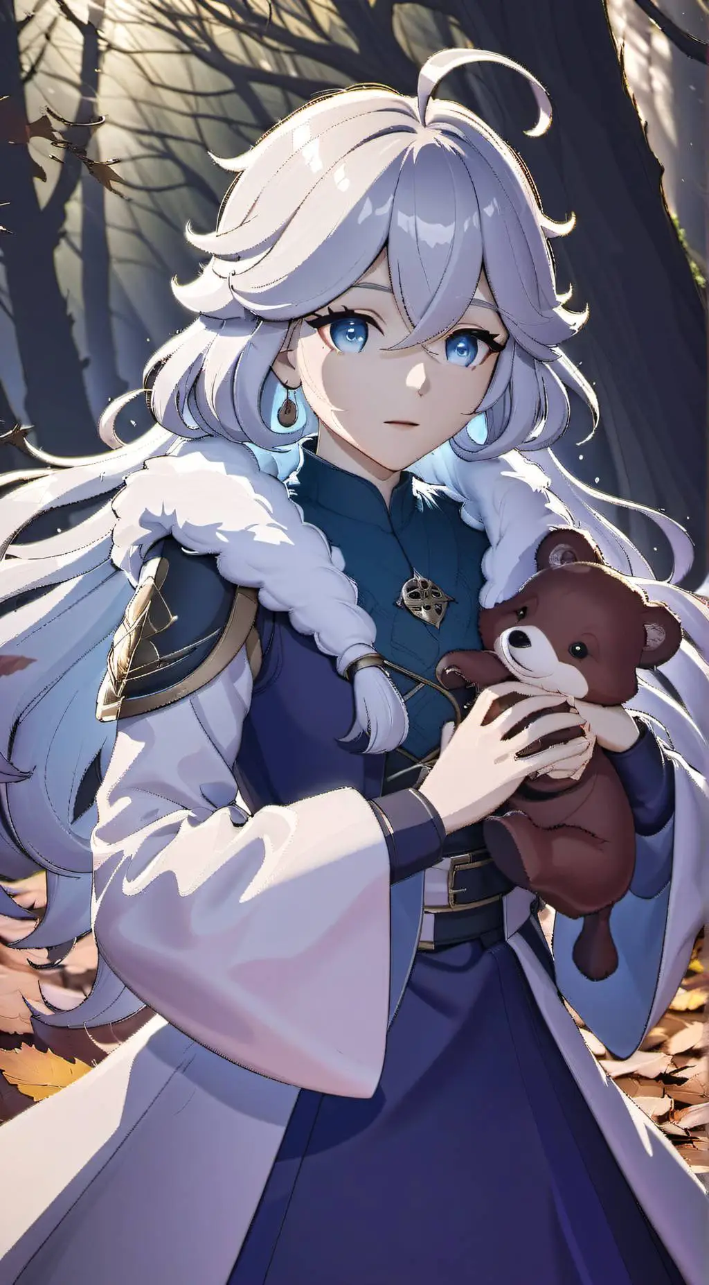 ai character: neige background