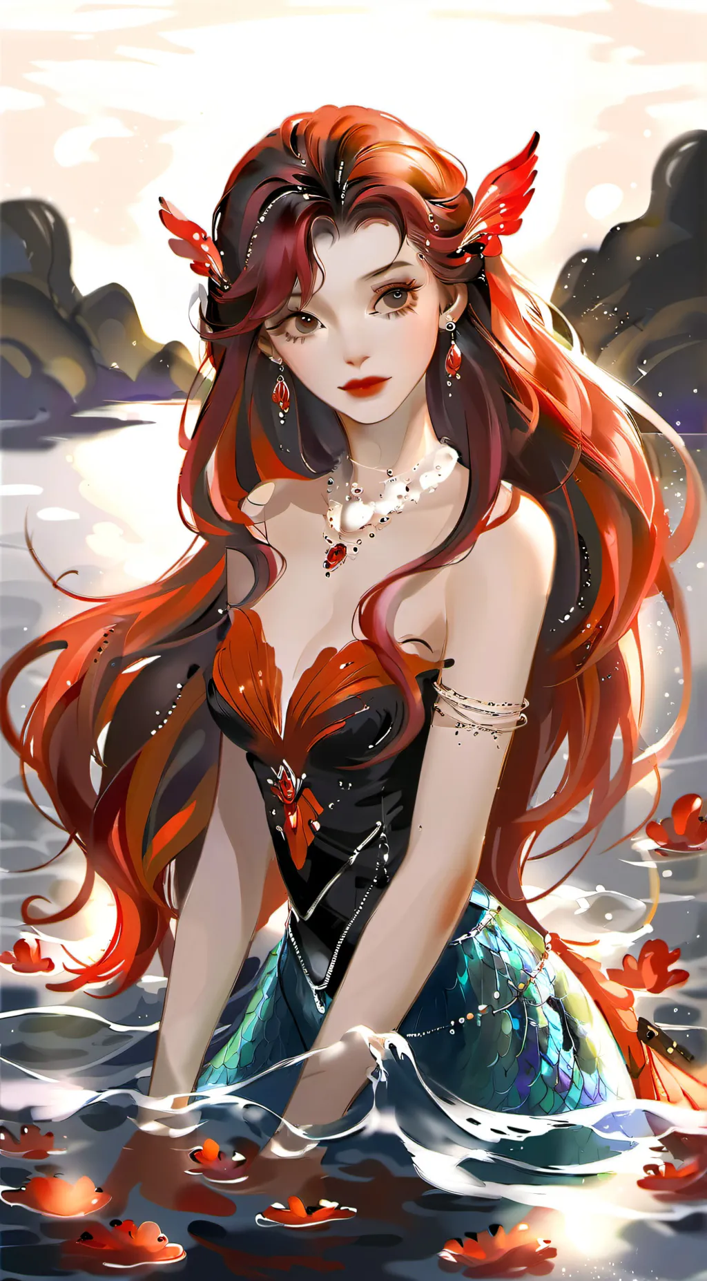 ai character: Ariel background