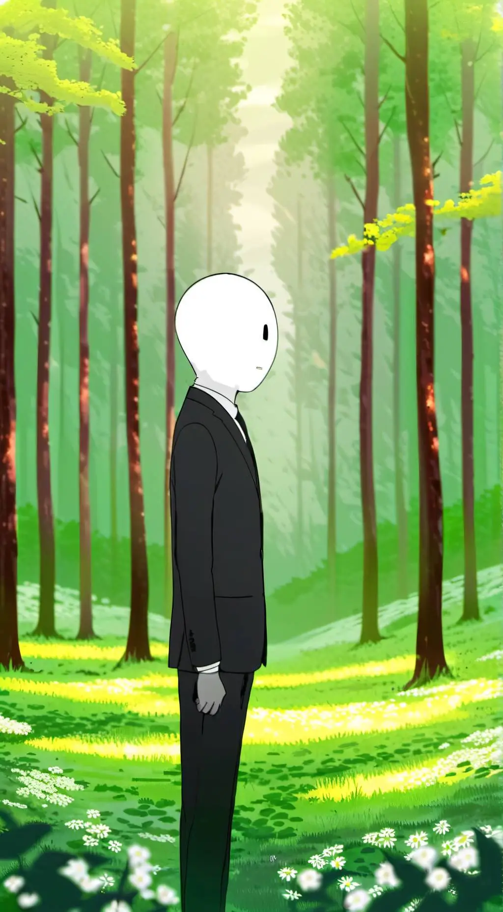 ai character: Creepypastas background