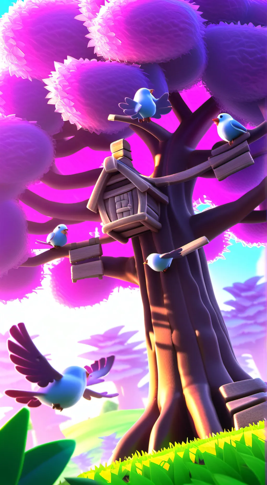 ai character: MD X FNAF X HH background