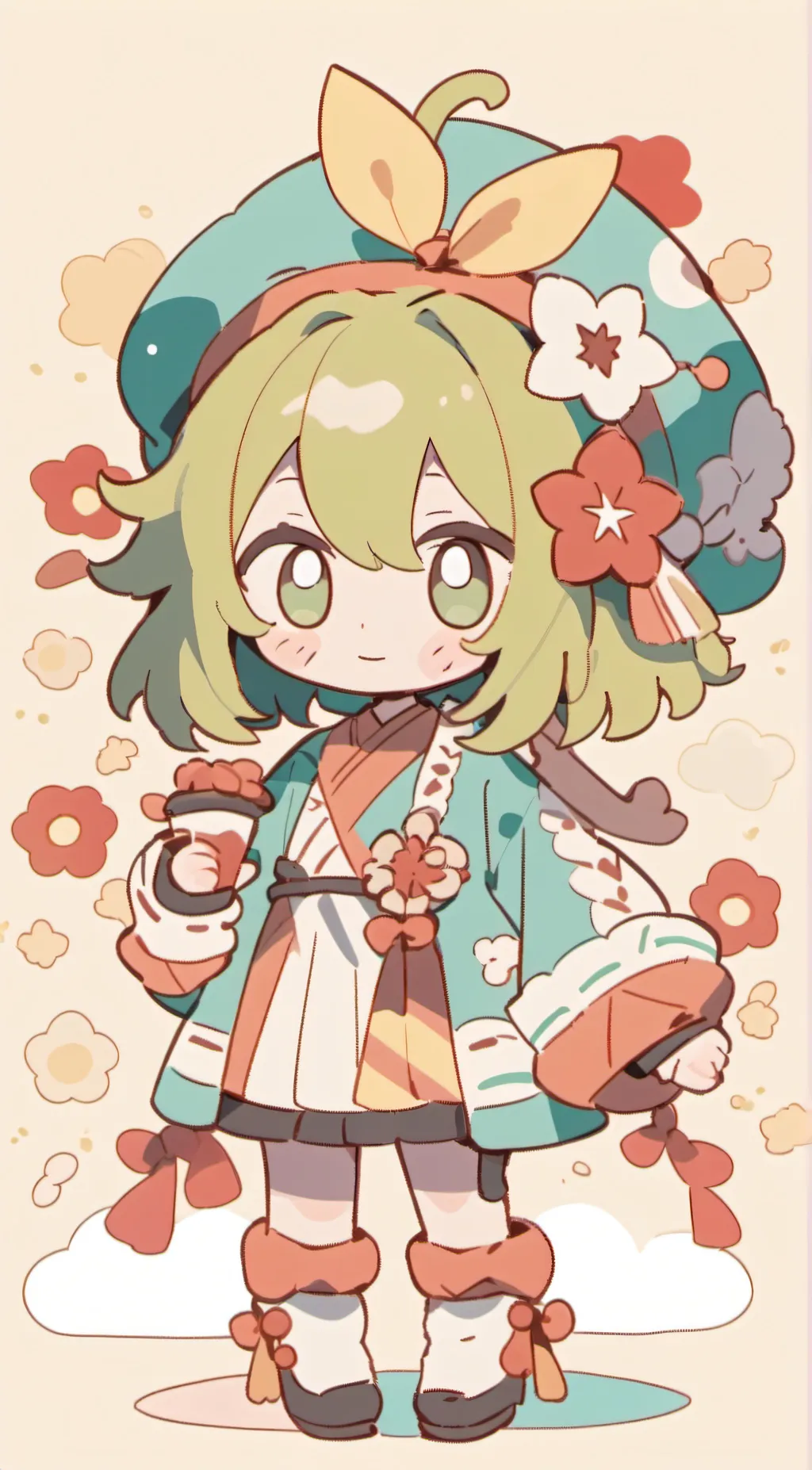 ai character: Izzy background