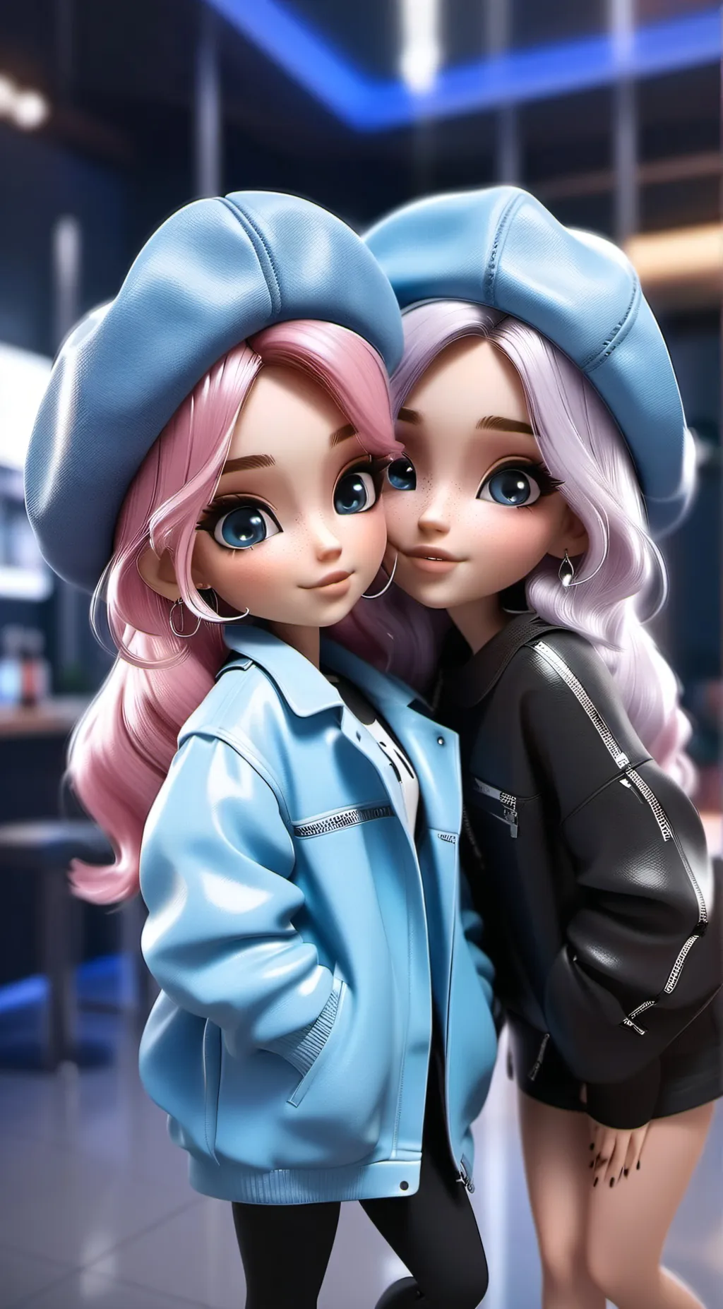 ai character: synthia background