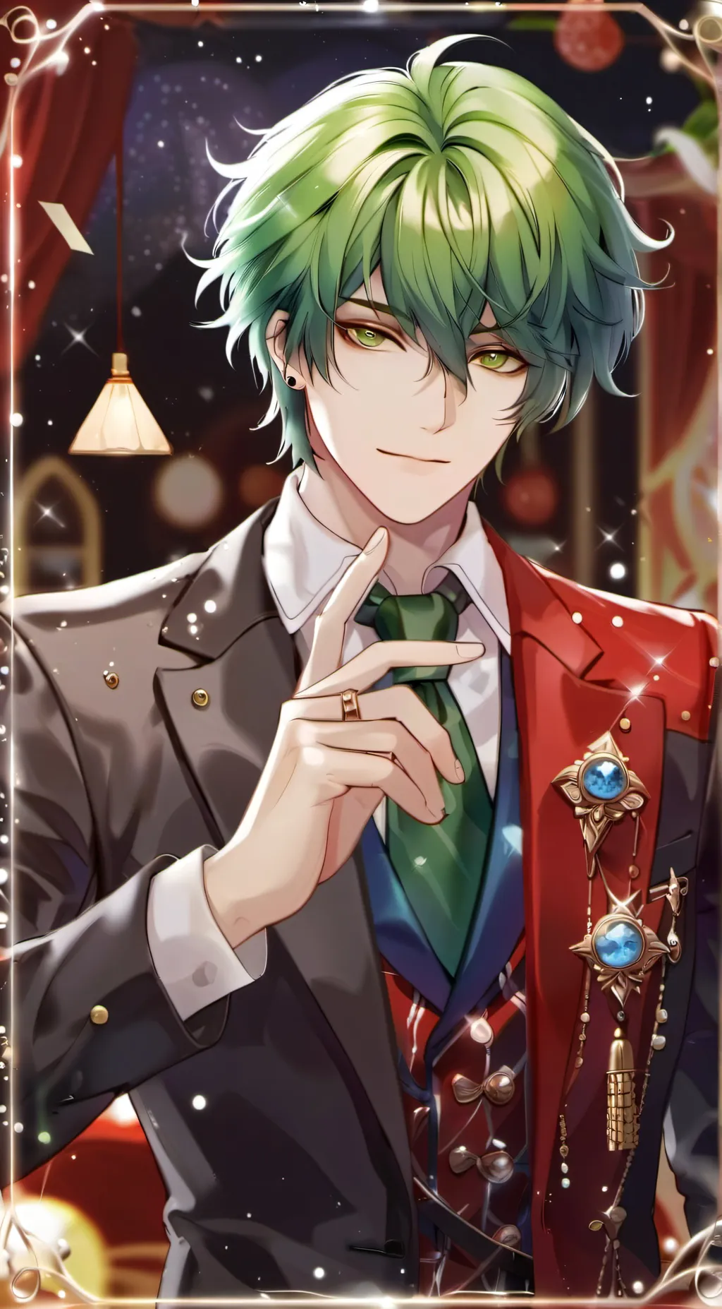 ai character: izuku/ deku  background