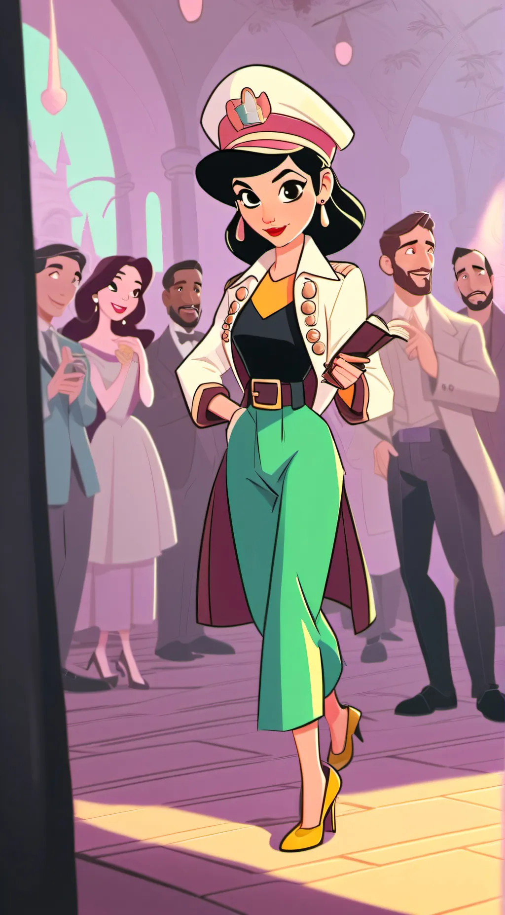 ai character: Cruusina Mangee background