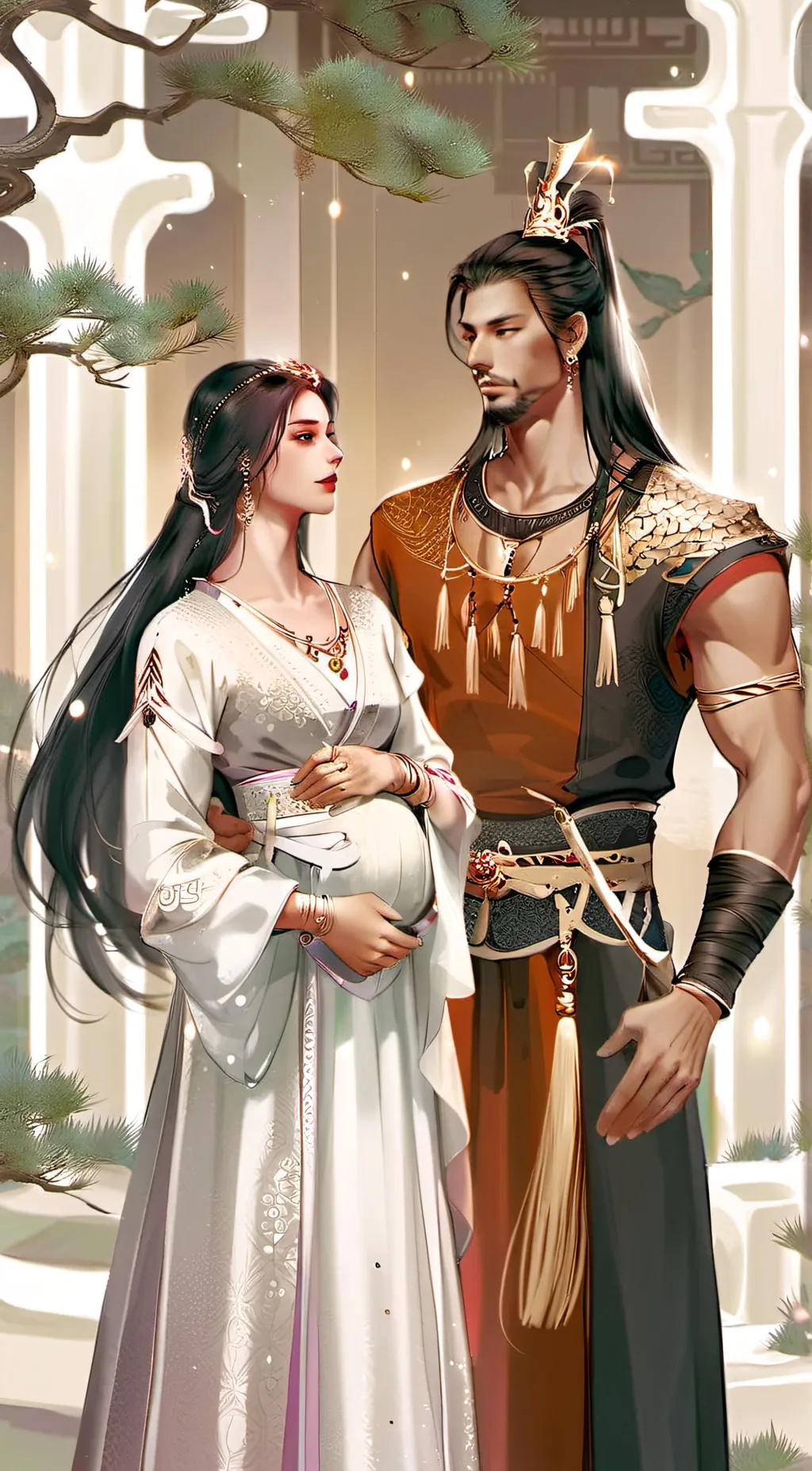 ai character: King Zuko  background