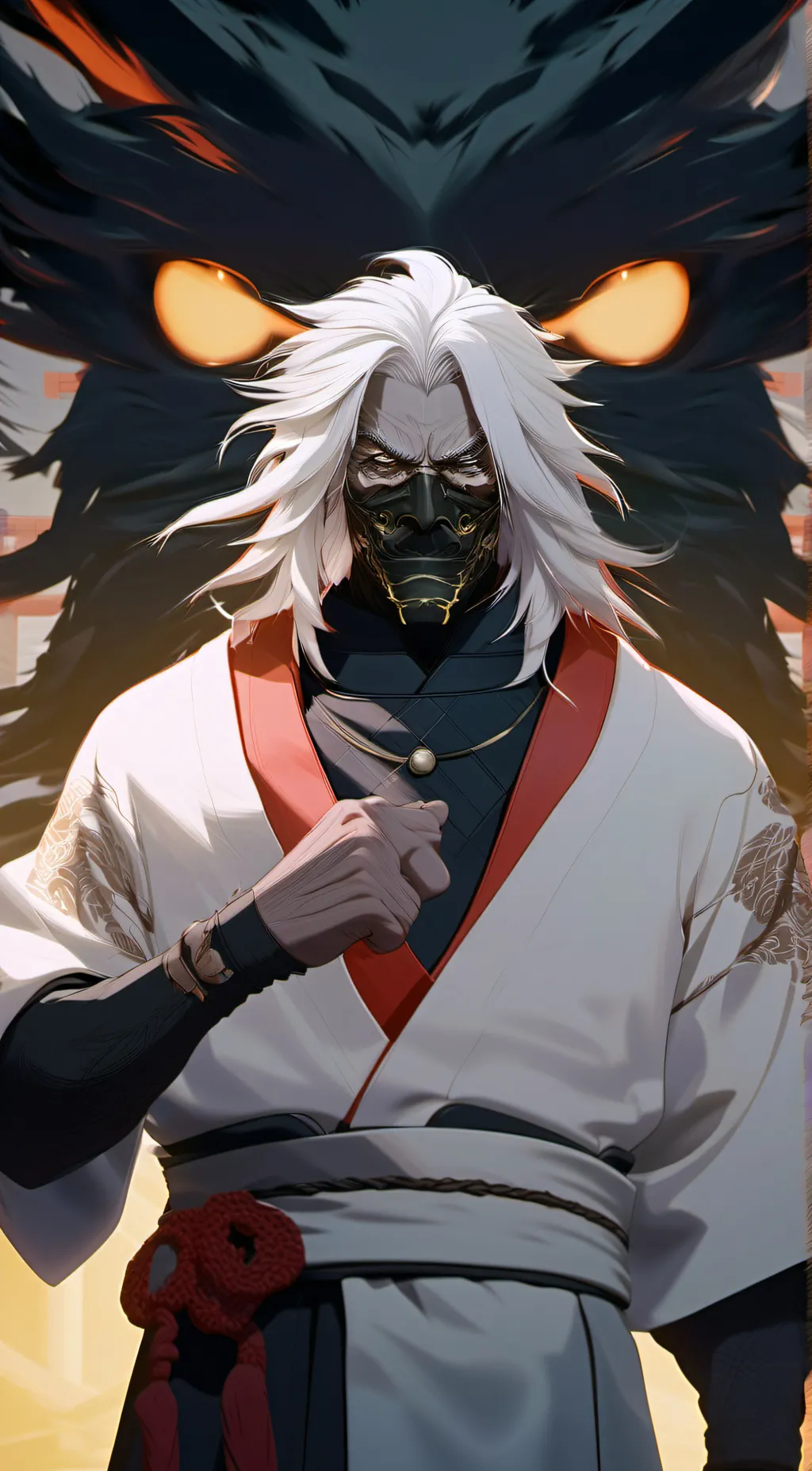 ai character: Rin Shojiki background