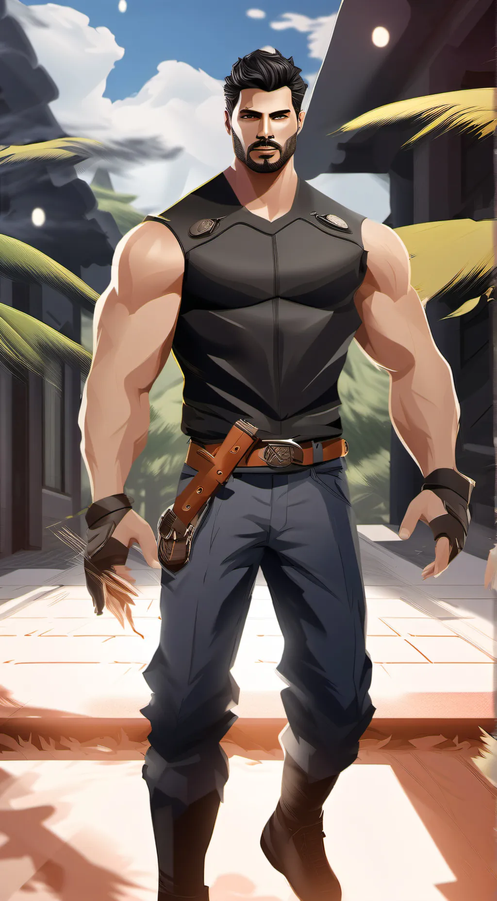 ai character: ANDREW background