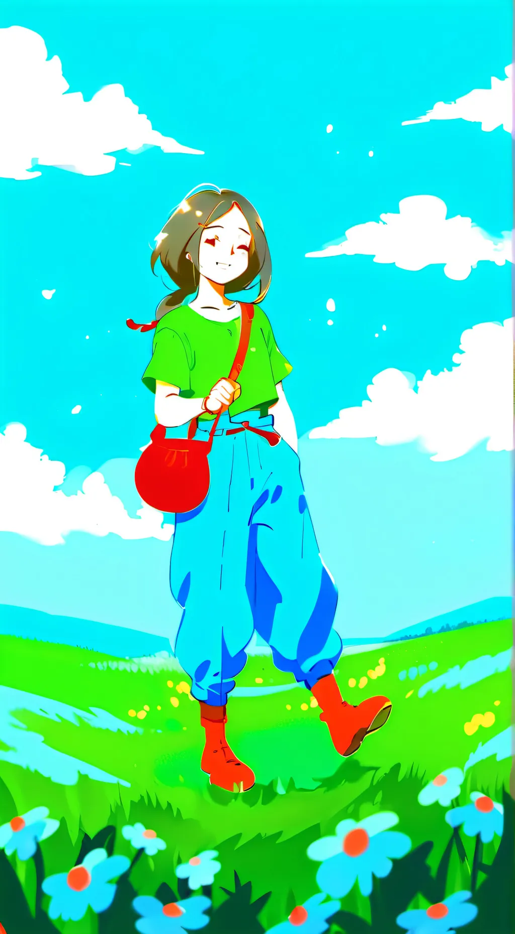 ai character: Aria background