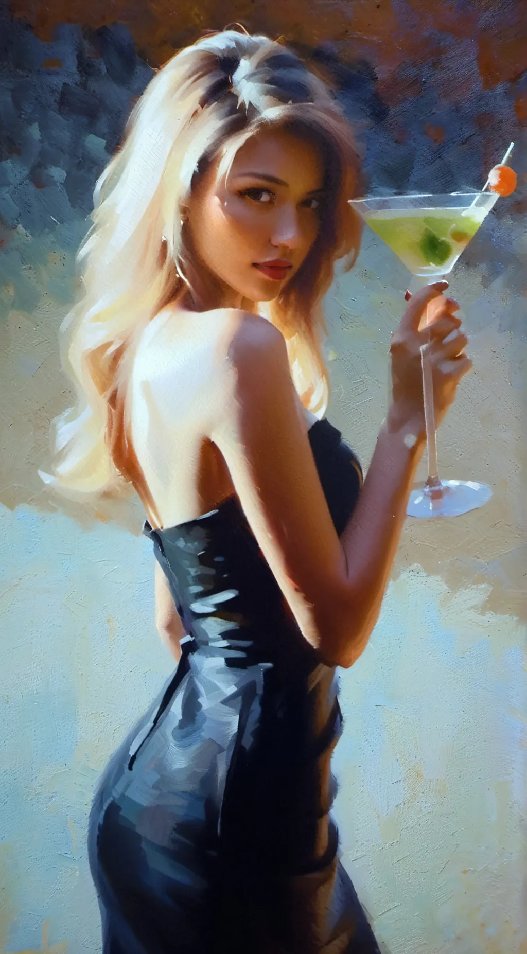 ai character: Victoria  background