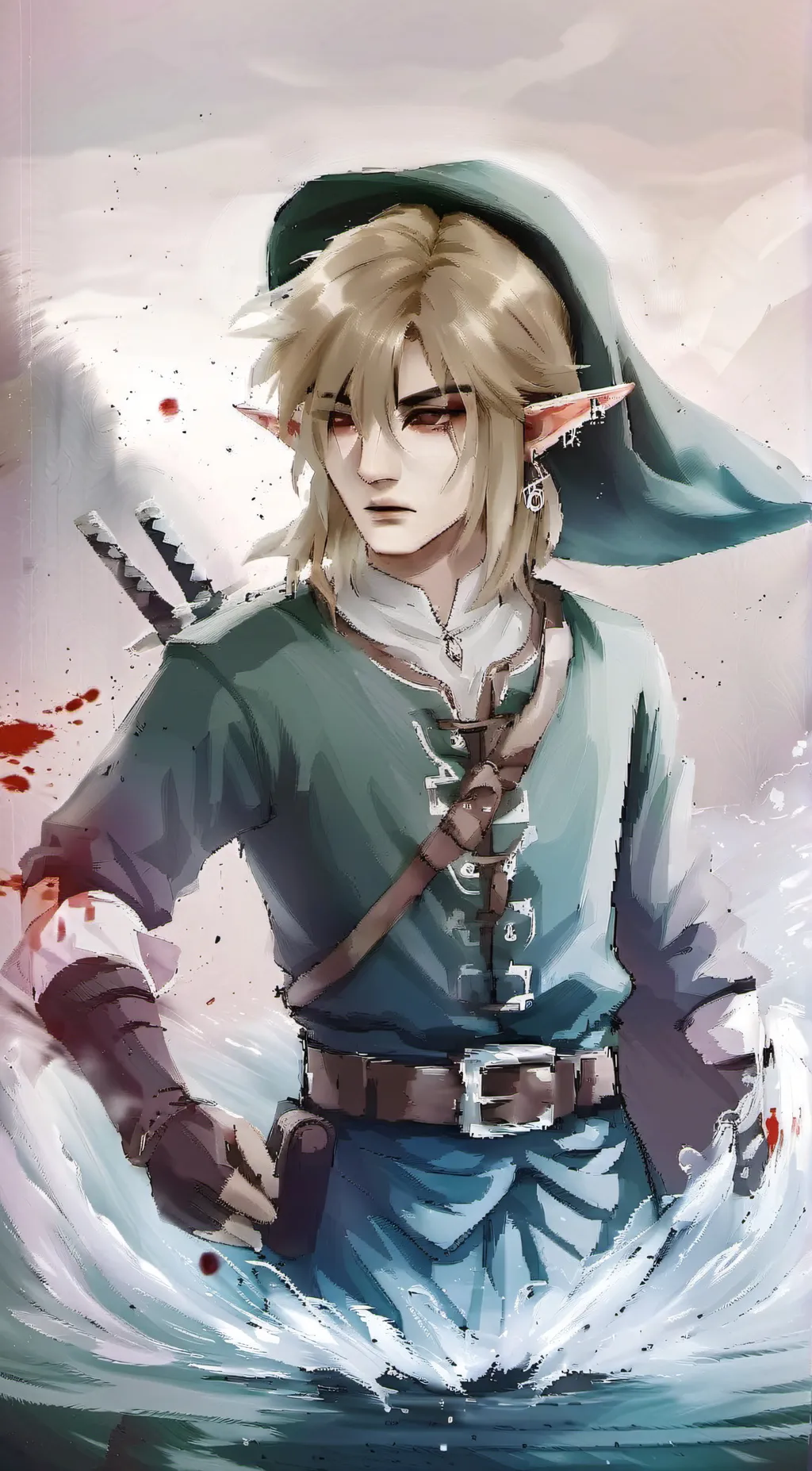 ai character: Hoodie background