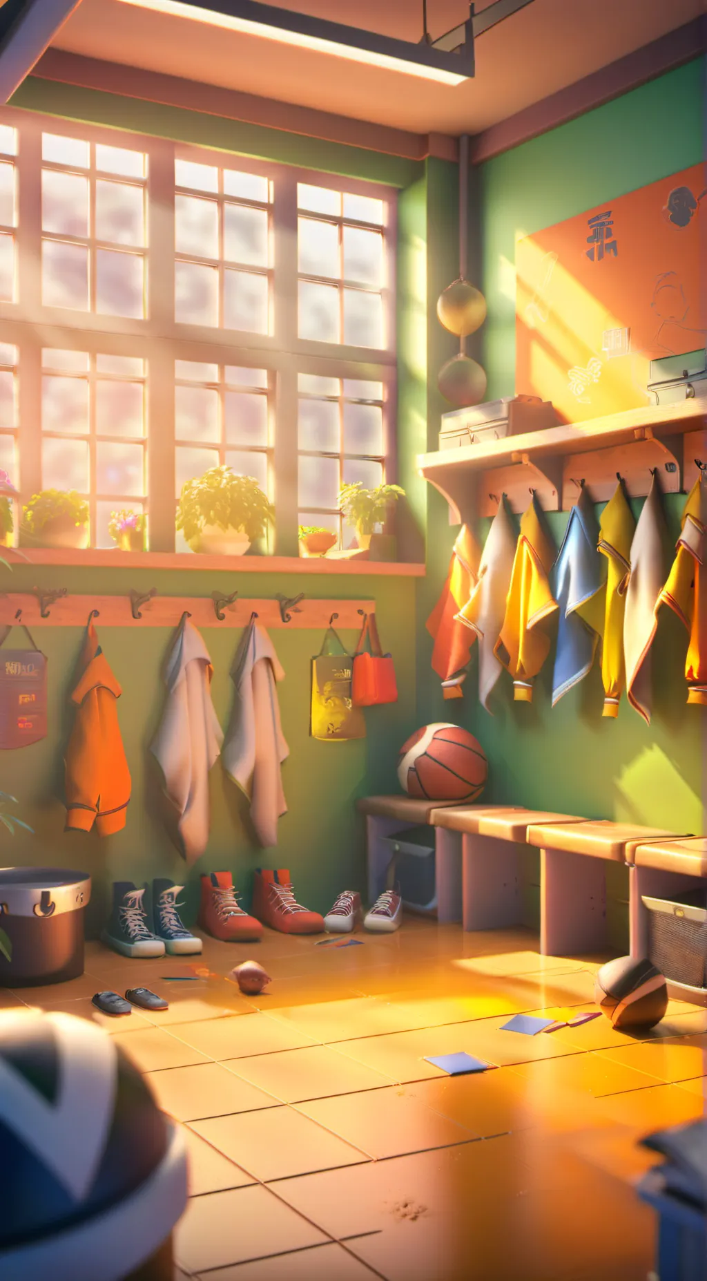 ai character: ~high school~ background