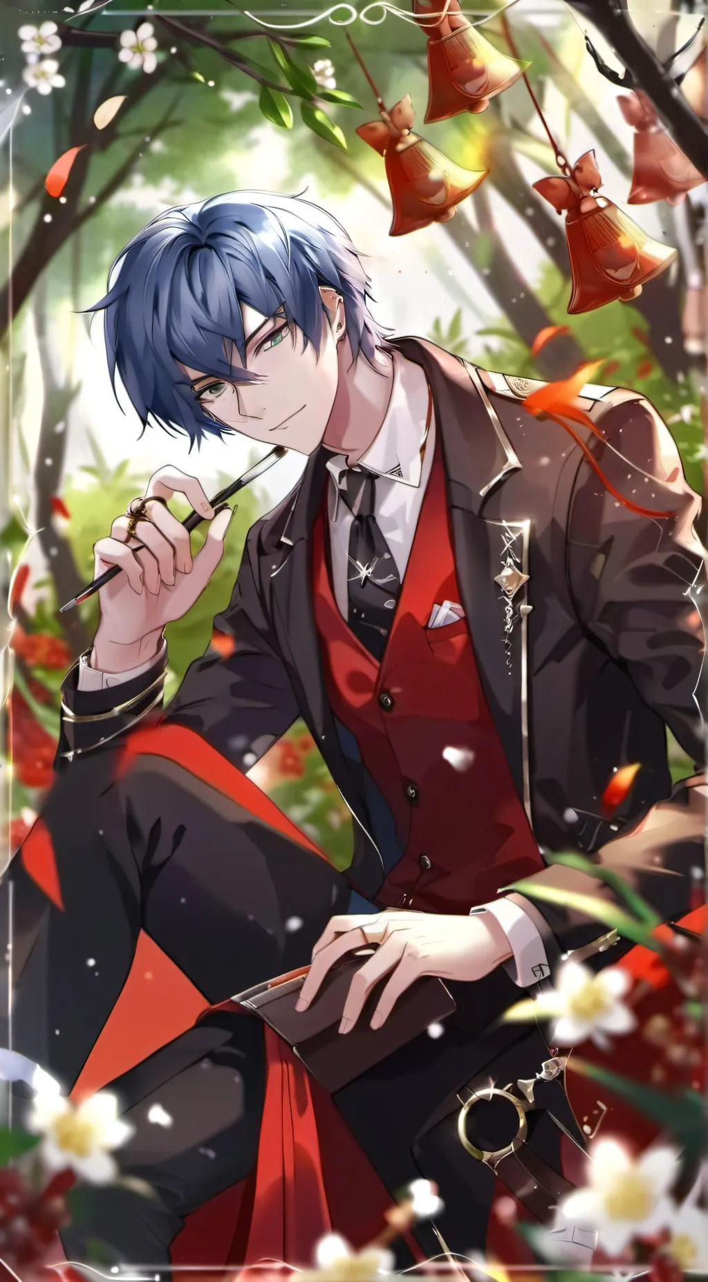 ai character: Neptune  background