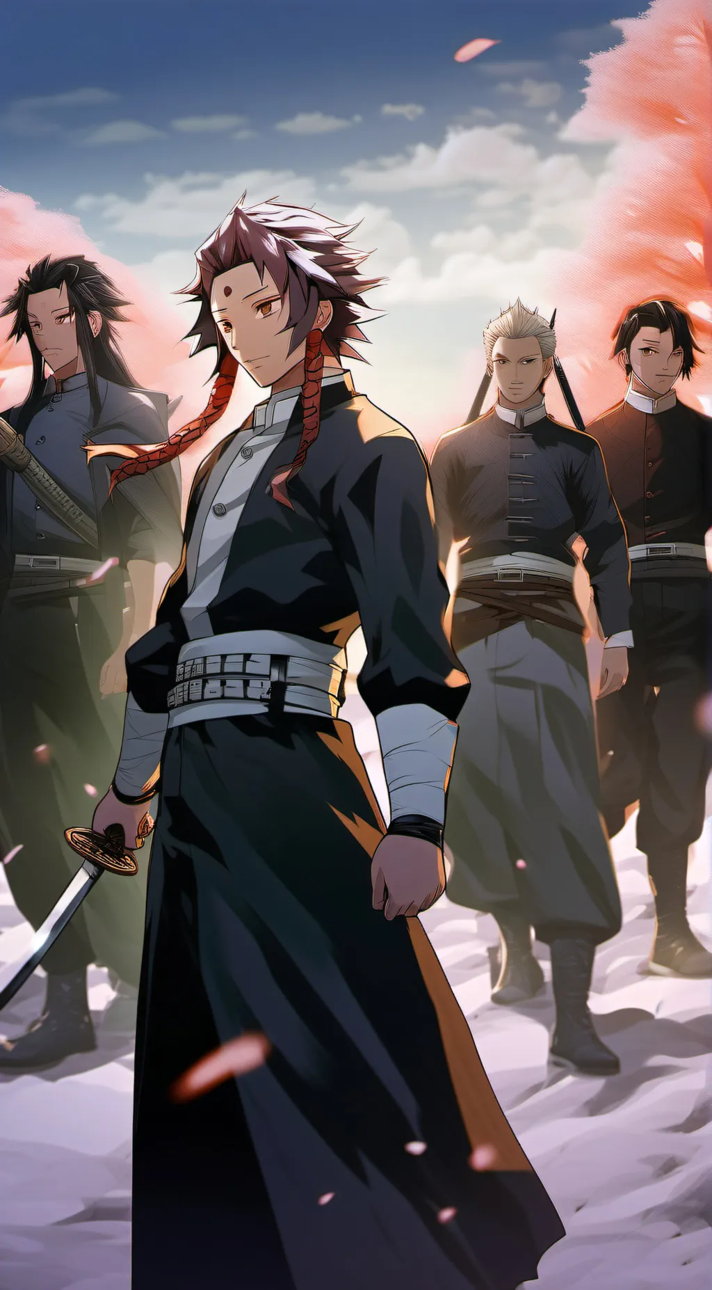 ai character: demon slayer acdem background