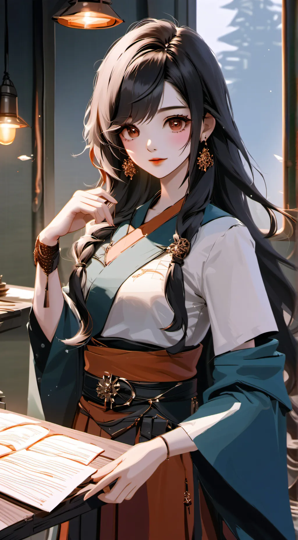 ai character: Your brother background