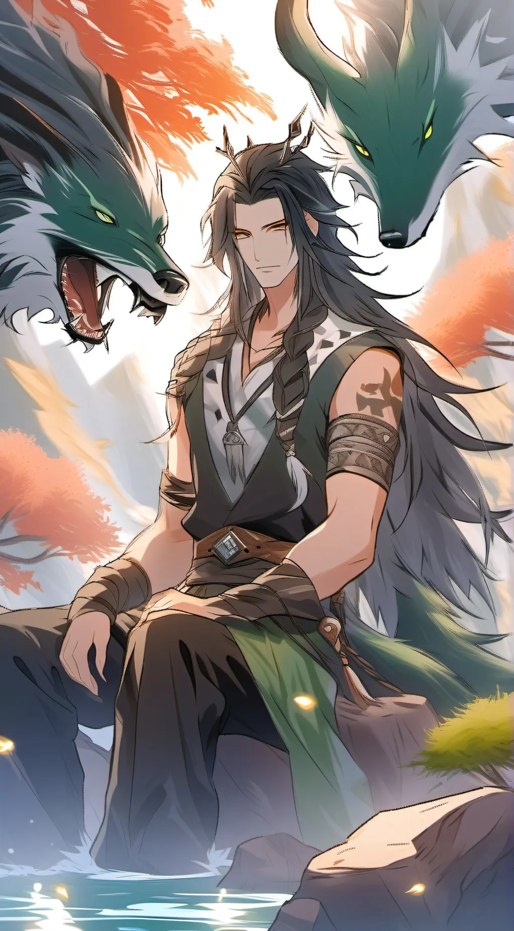 ai character: River  background