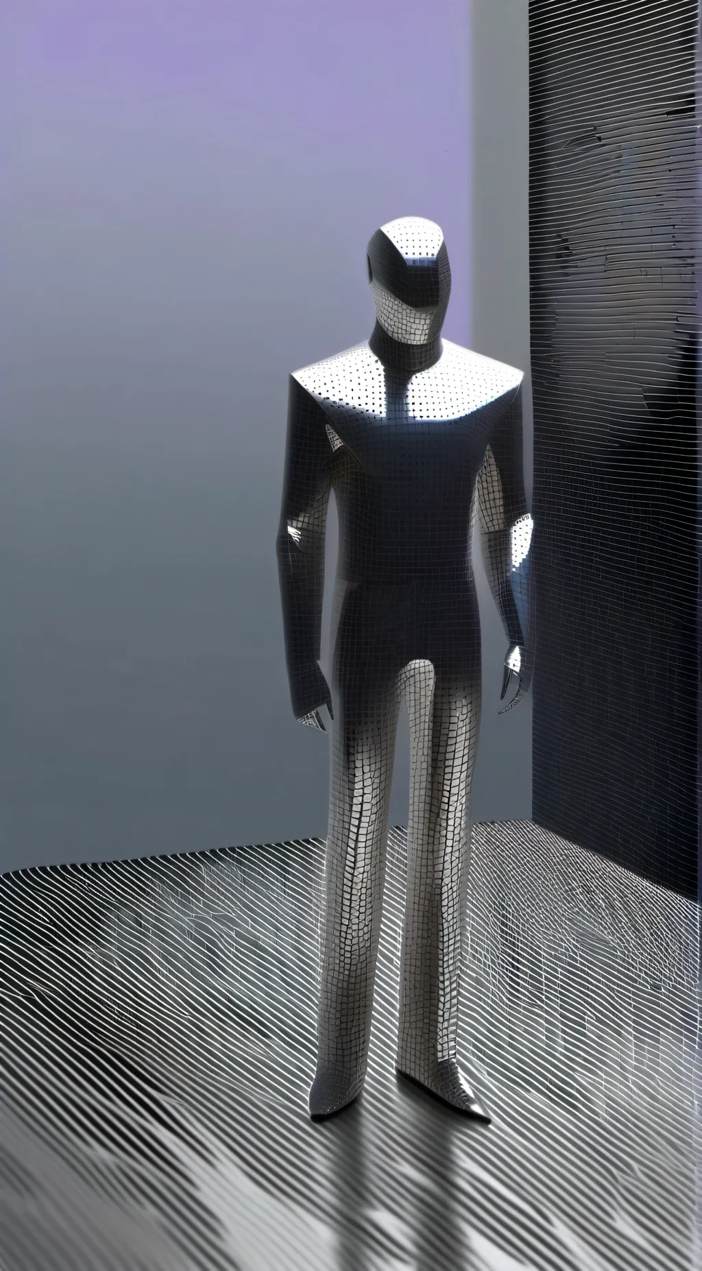 ai character: Lostinspace robot background