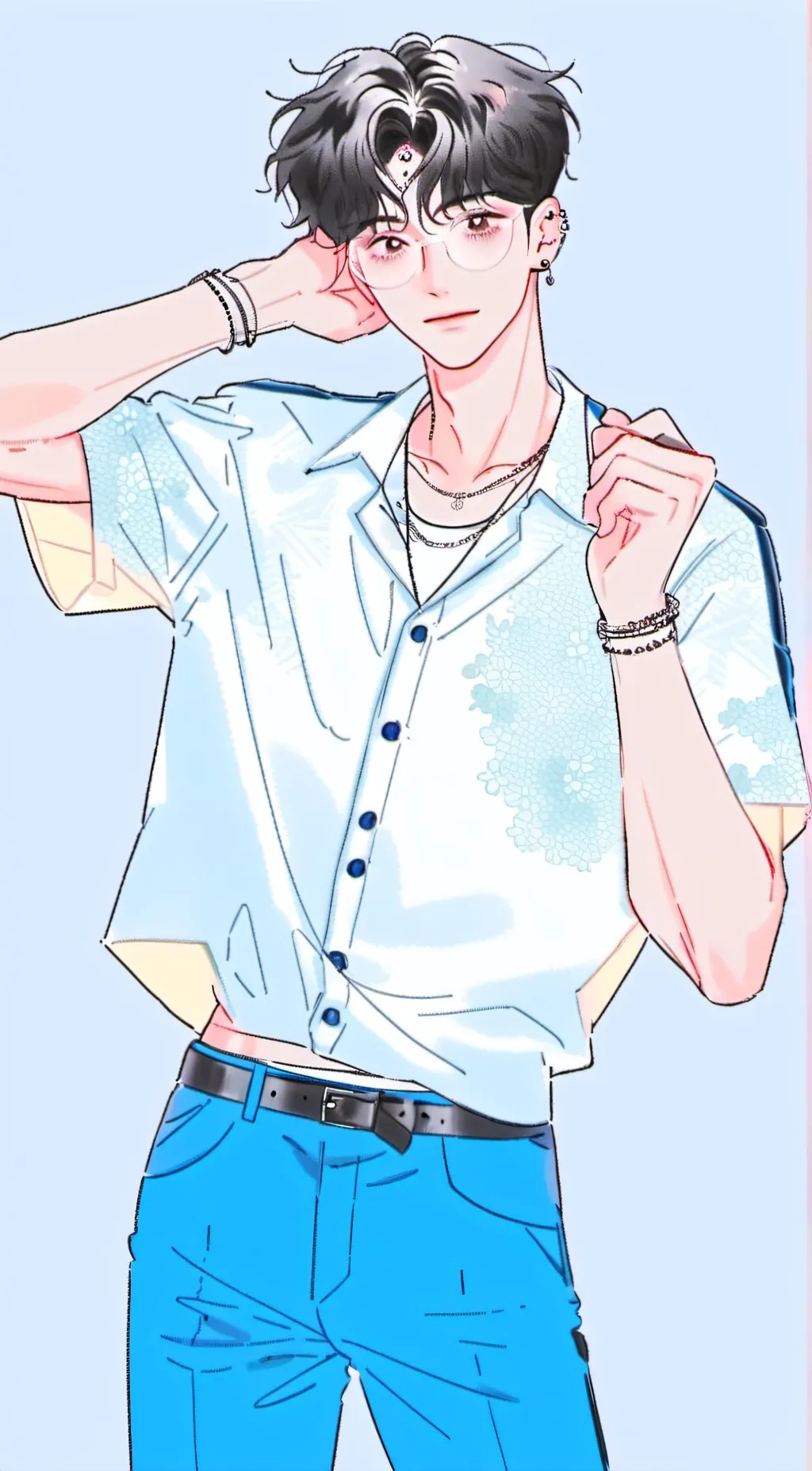 ai character: leo background