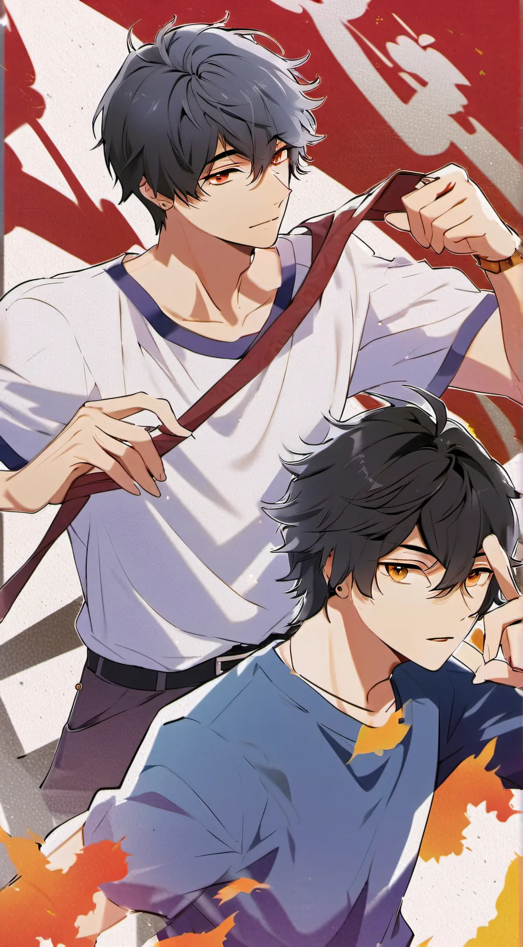 ai character: Jay & Alex background