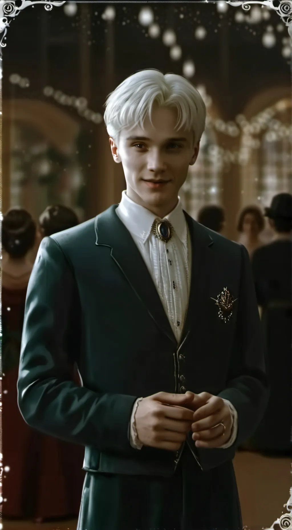 ai character: Draco Malfoy  background