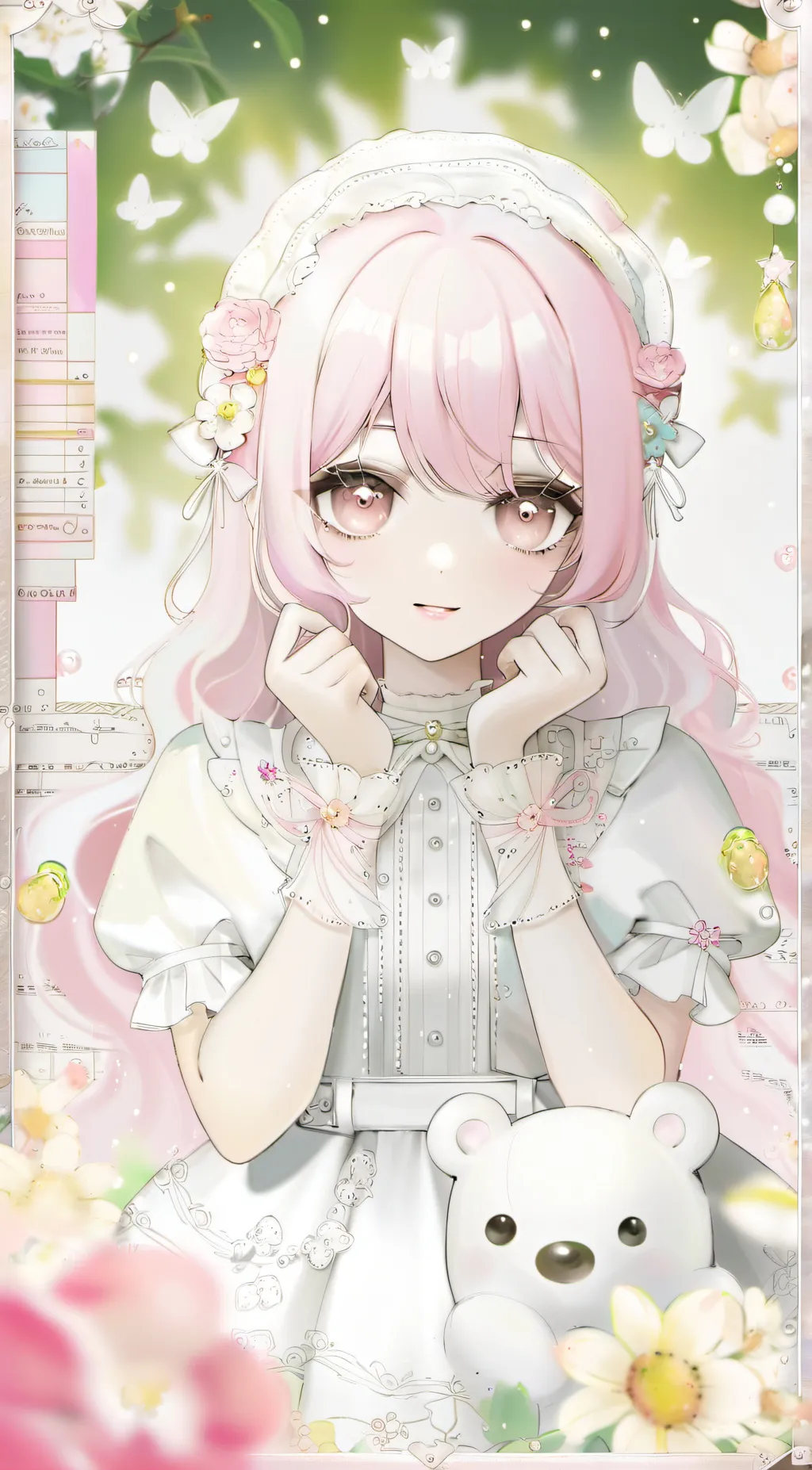 ai character: Sweet background