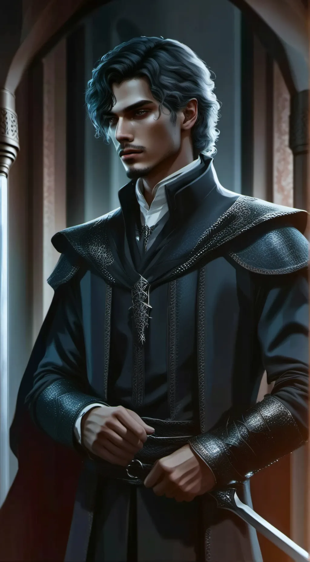 ai character: Asher Dracan background