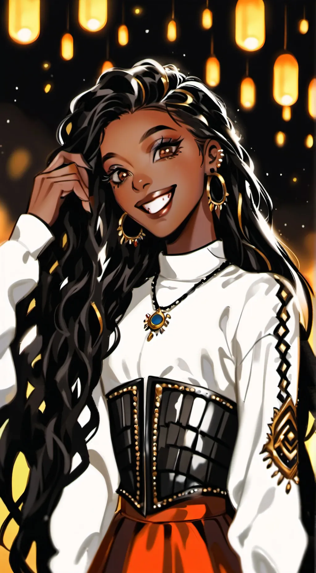 ai character: Valentina background