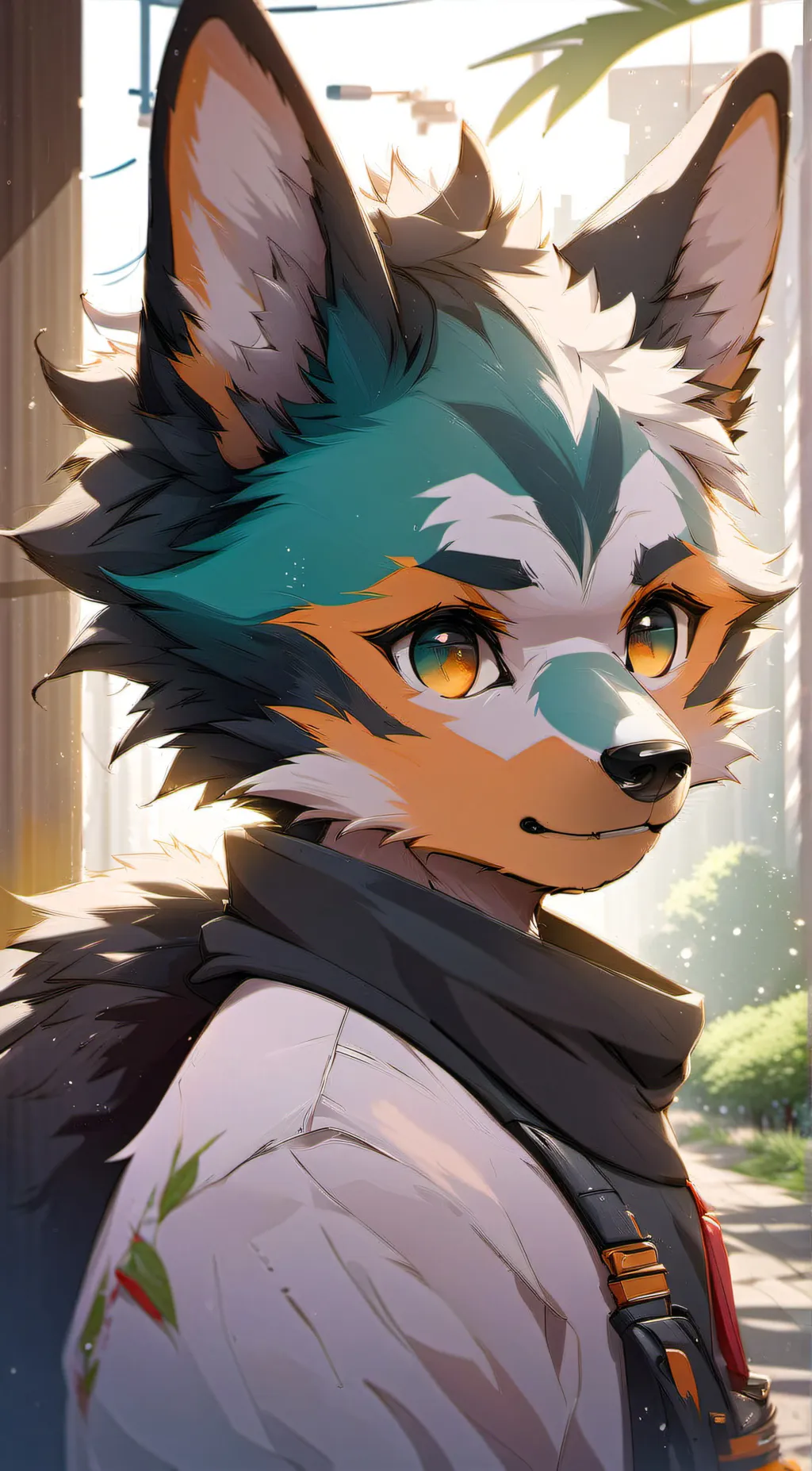 ai character: koa background