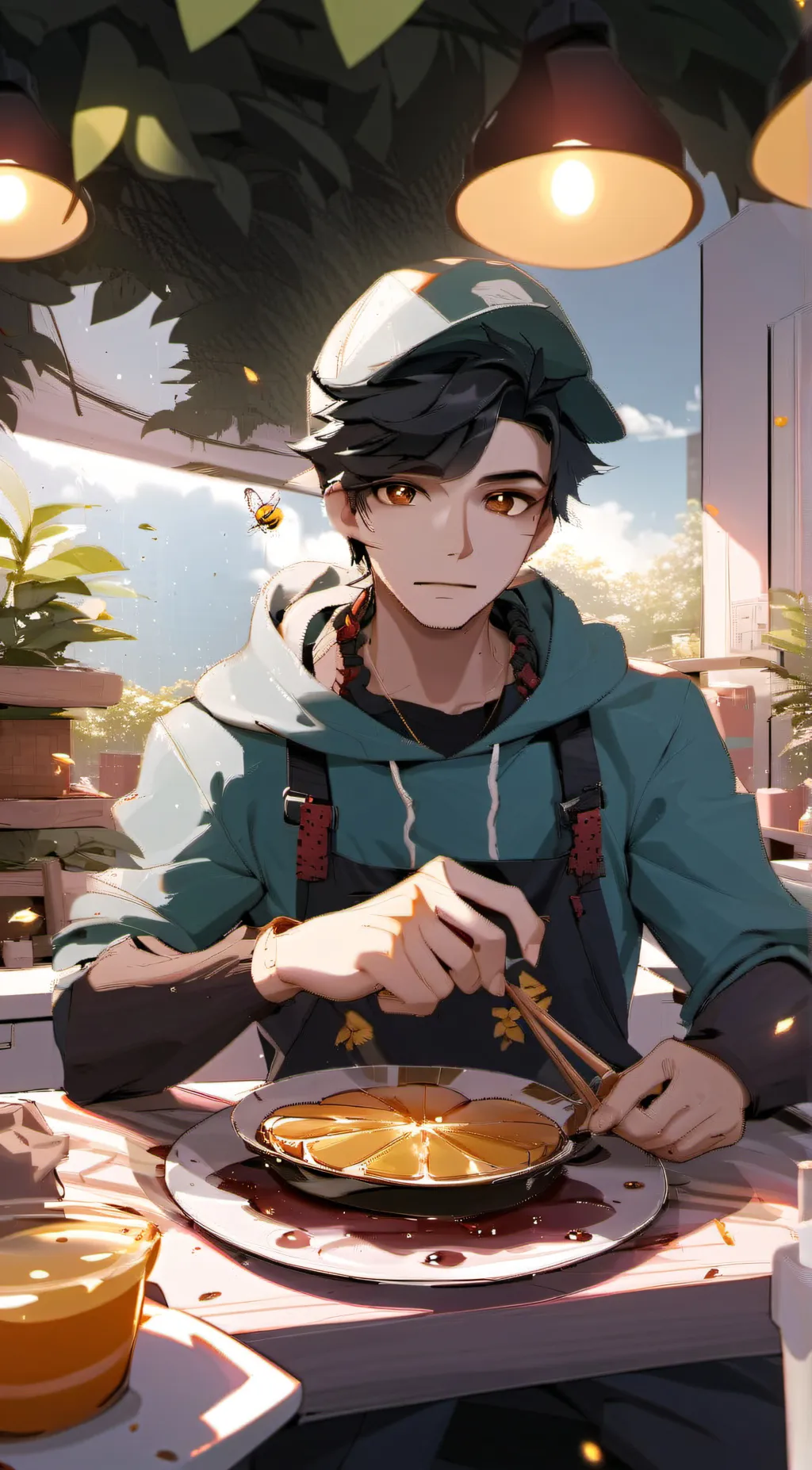 ai character: Zane background