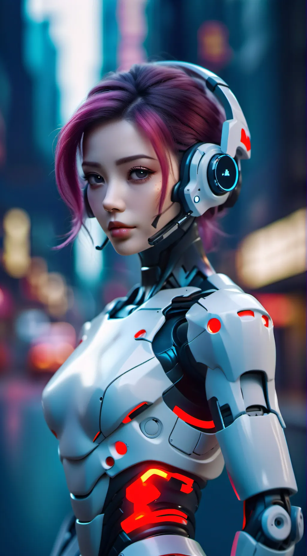 ai character: robot 103 background