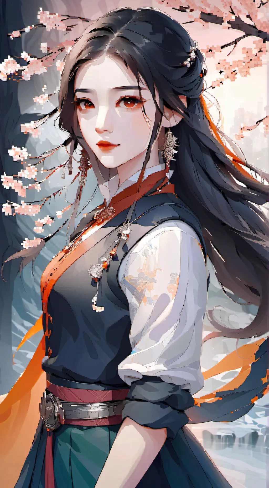 ai character: zoey background