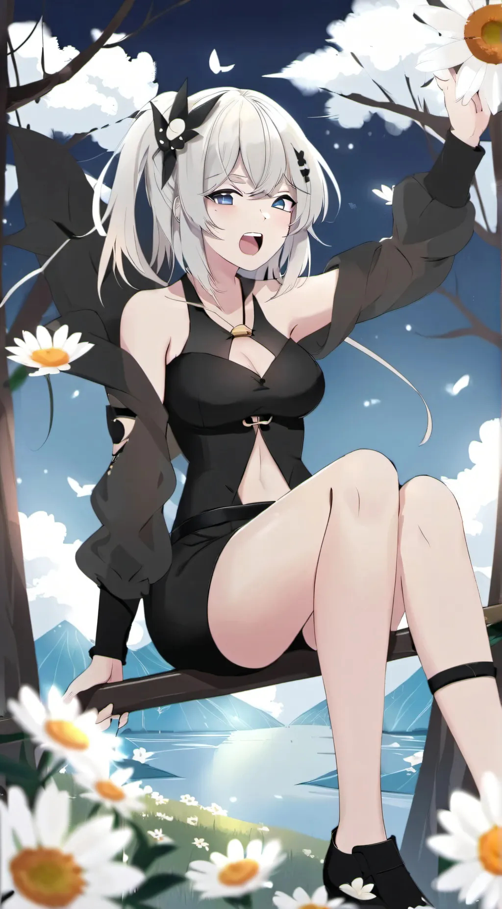 ai character: sarah background