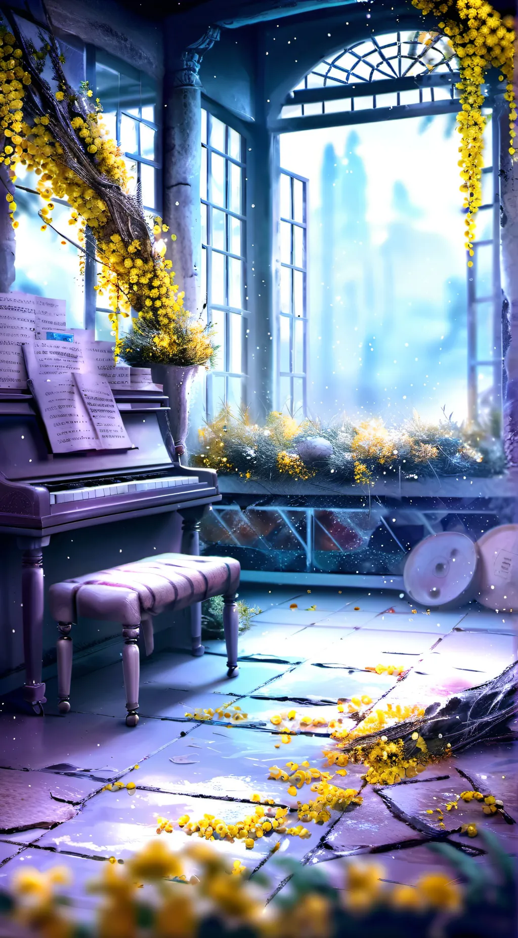 ai character: Are you okay? background