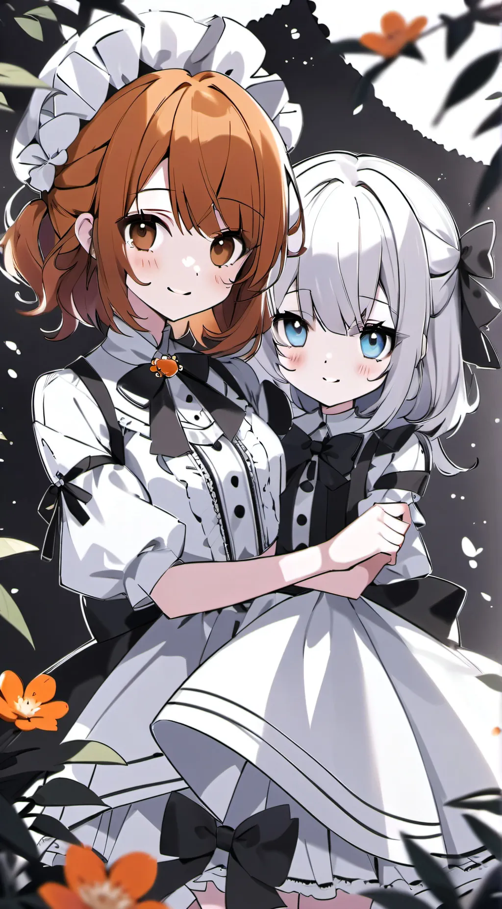 ai character: Luna and Nami background