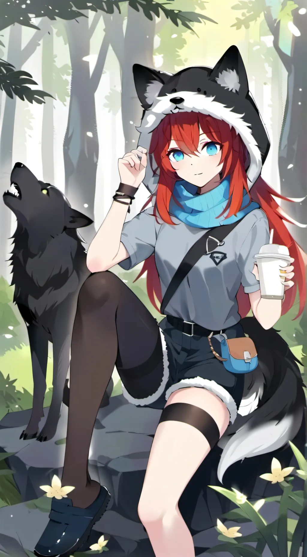 ai character: zora background