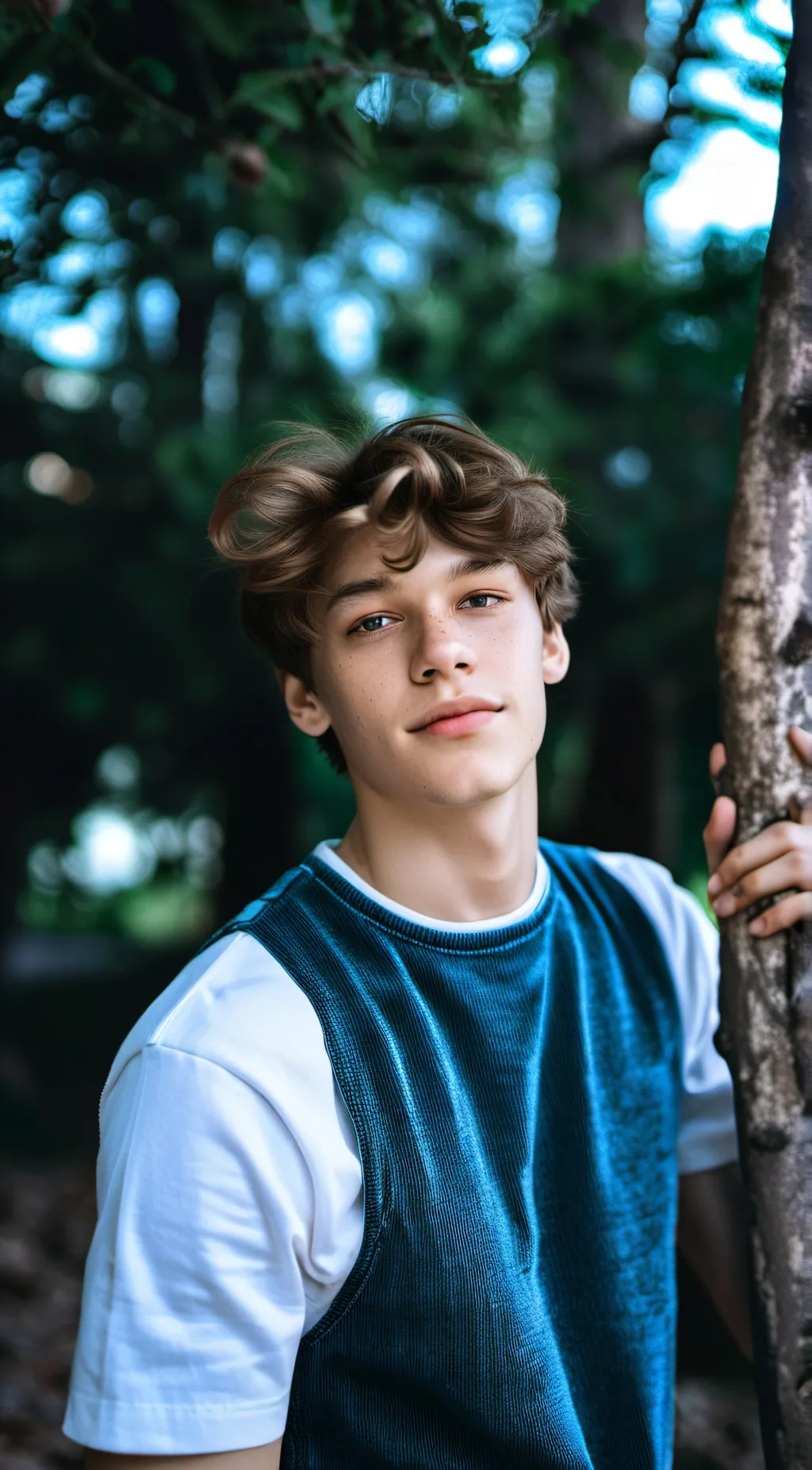 ai character: Jackson Huffy background