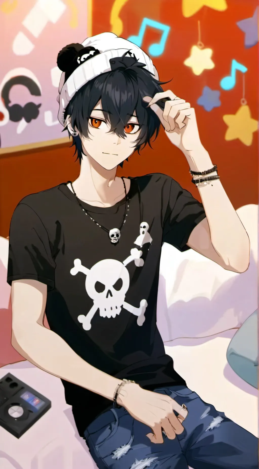 ai character: evan background