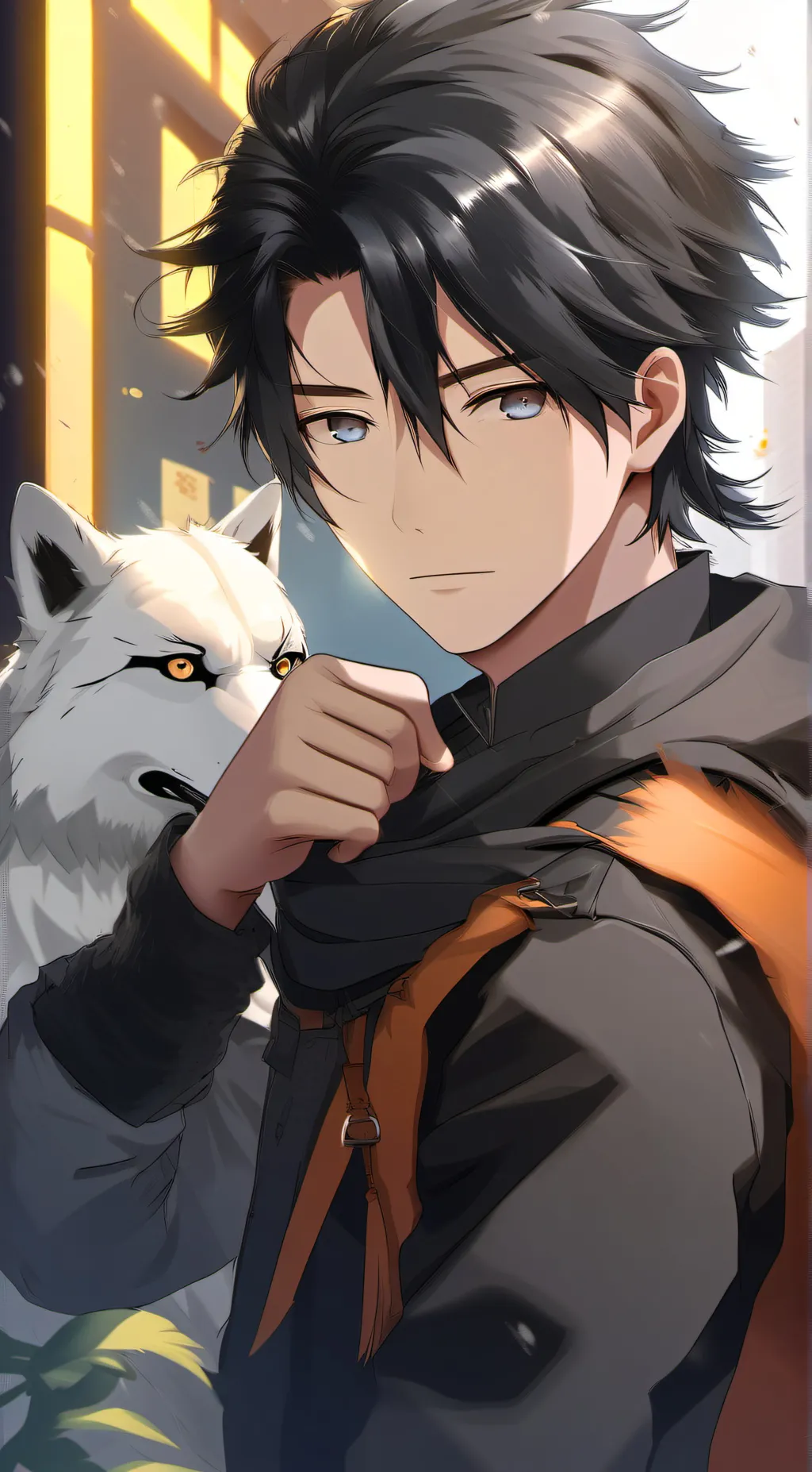 ai character: Hunter Blackstone  background