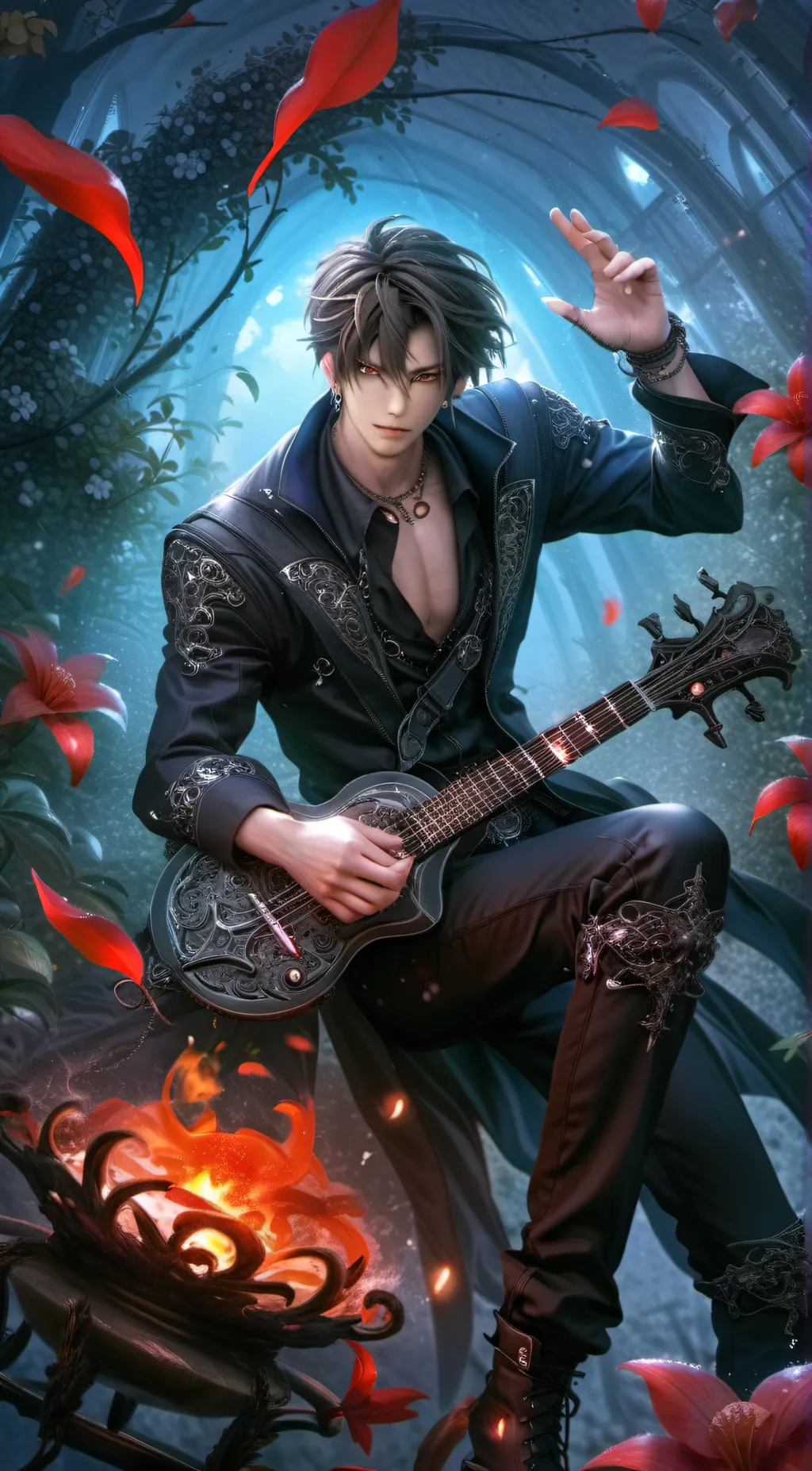 ai character: Alexander  background