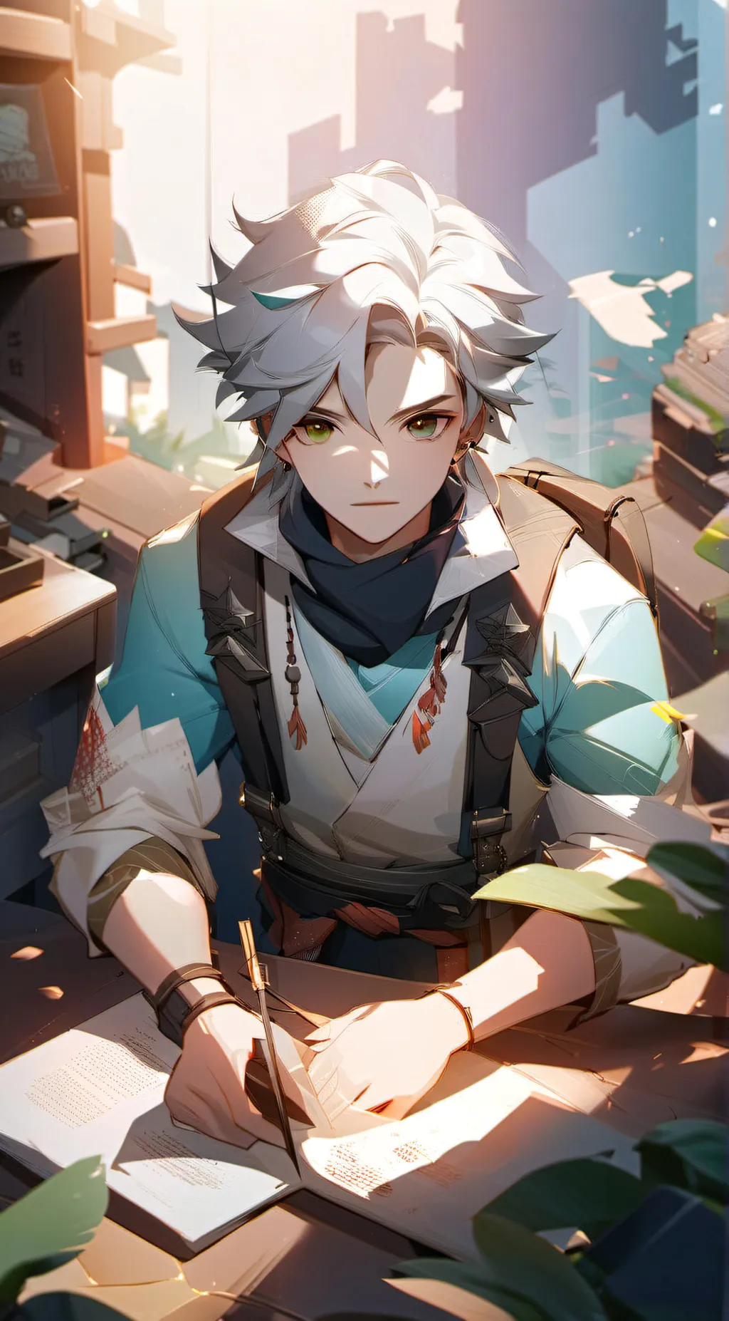 ai character: Arden background