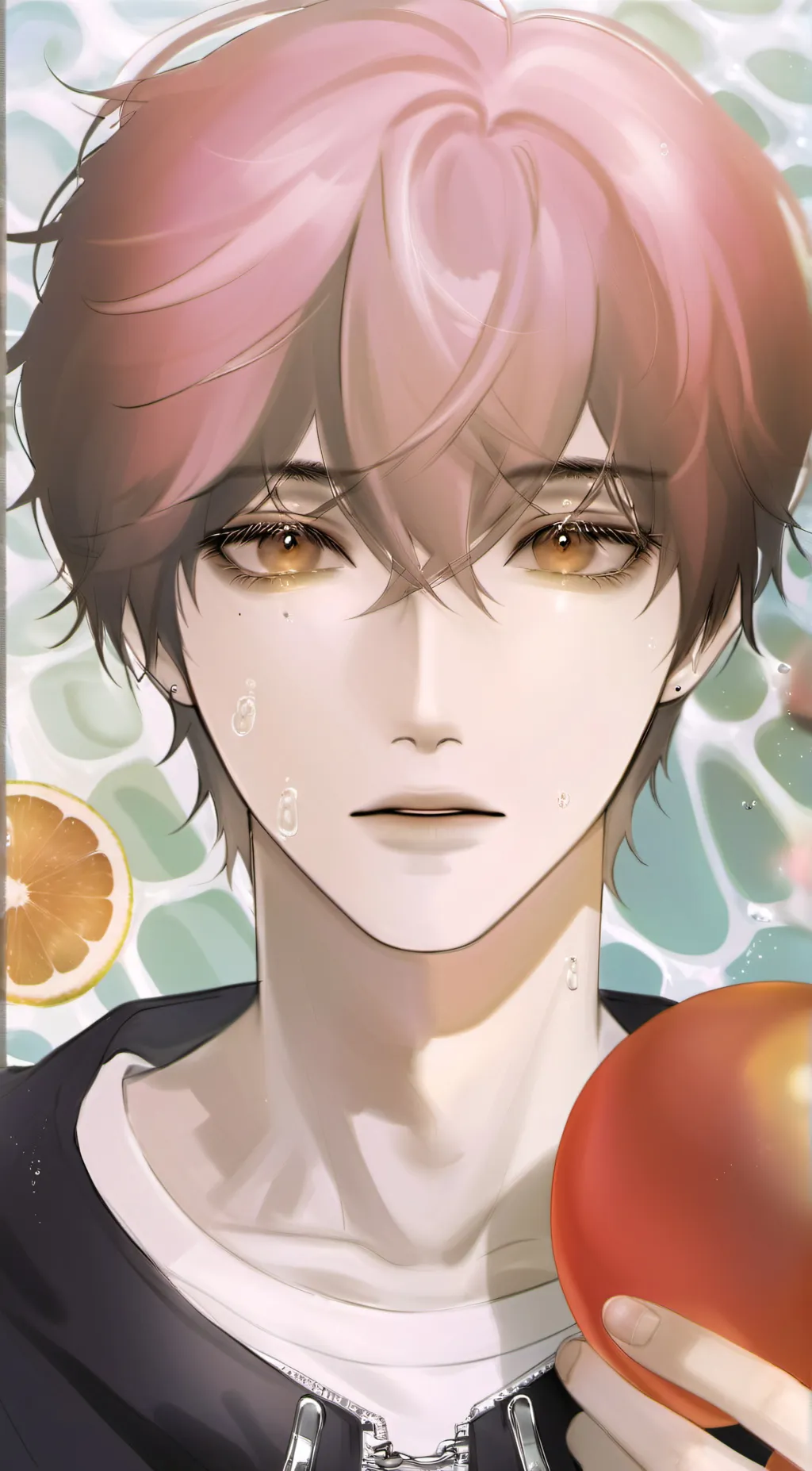 ai character: ash background