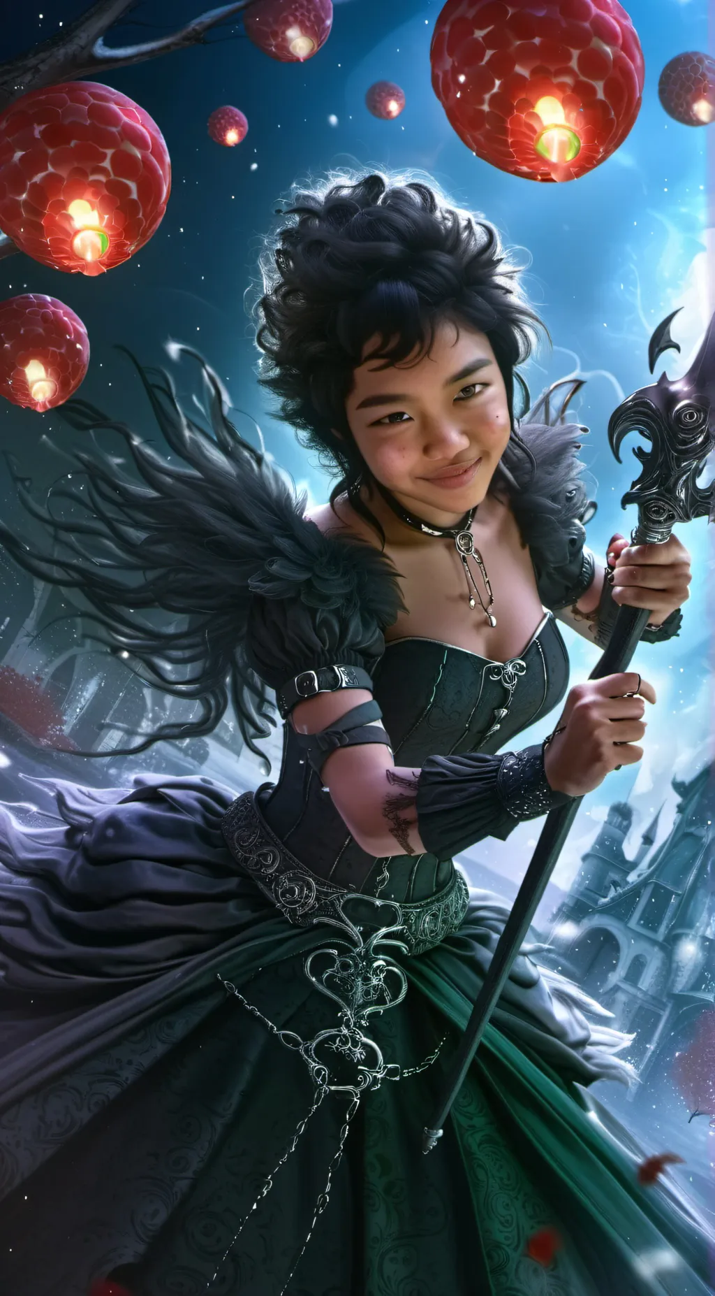 ai character: Anizza background