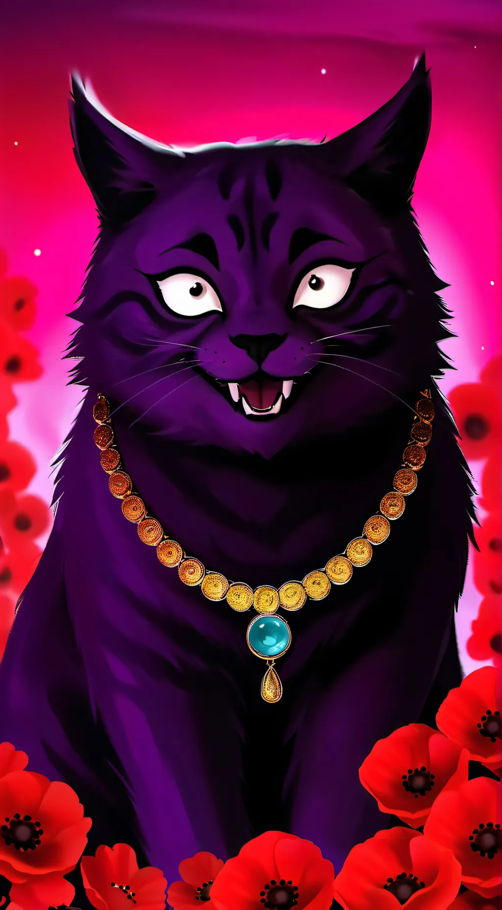 ai character: catnap background