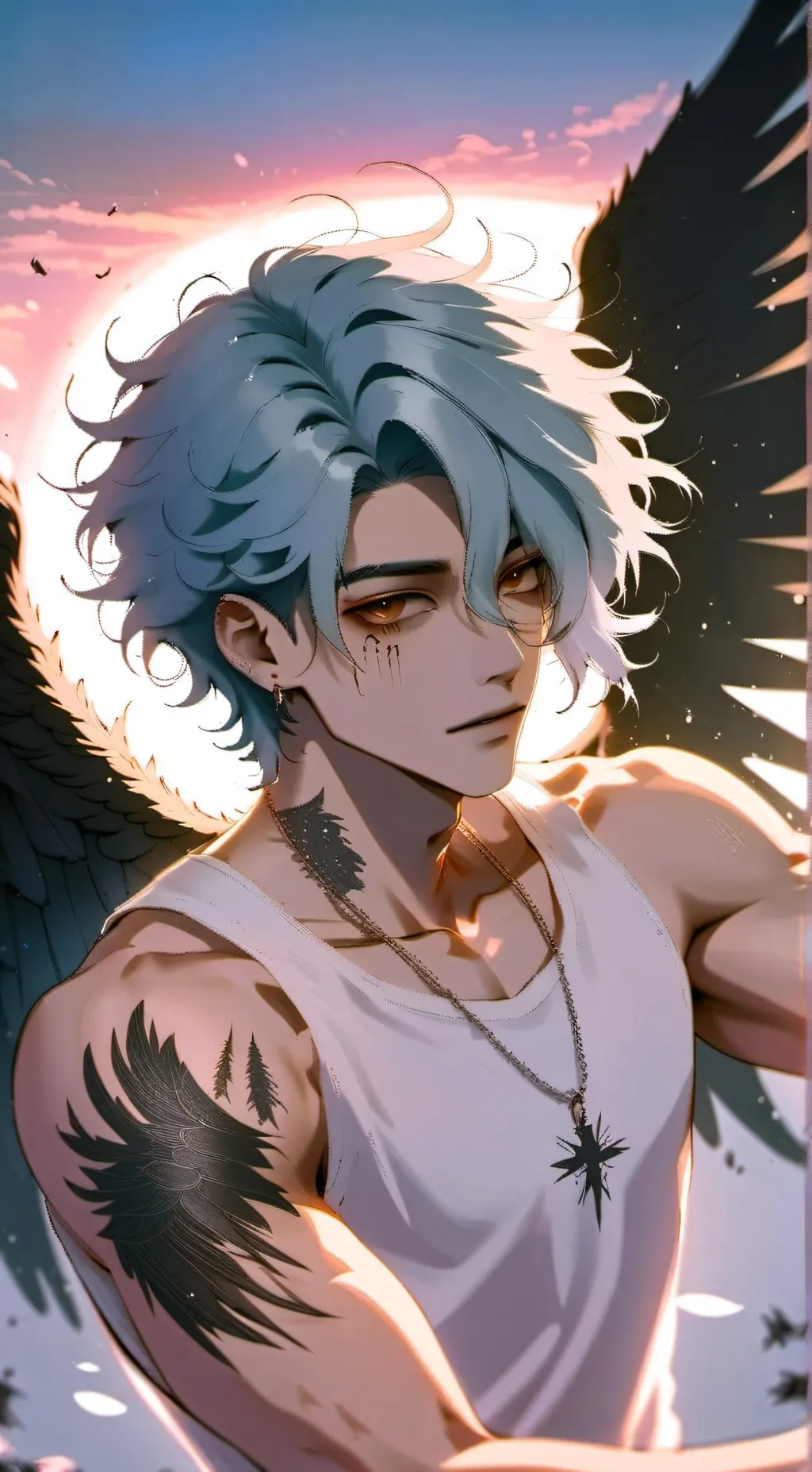 ai character: Lucifer☆  background