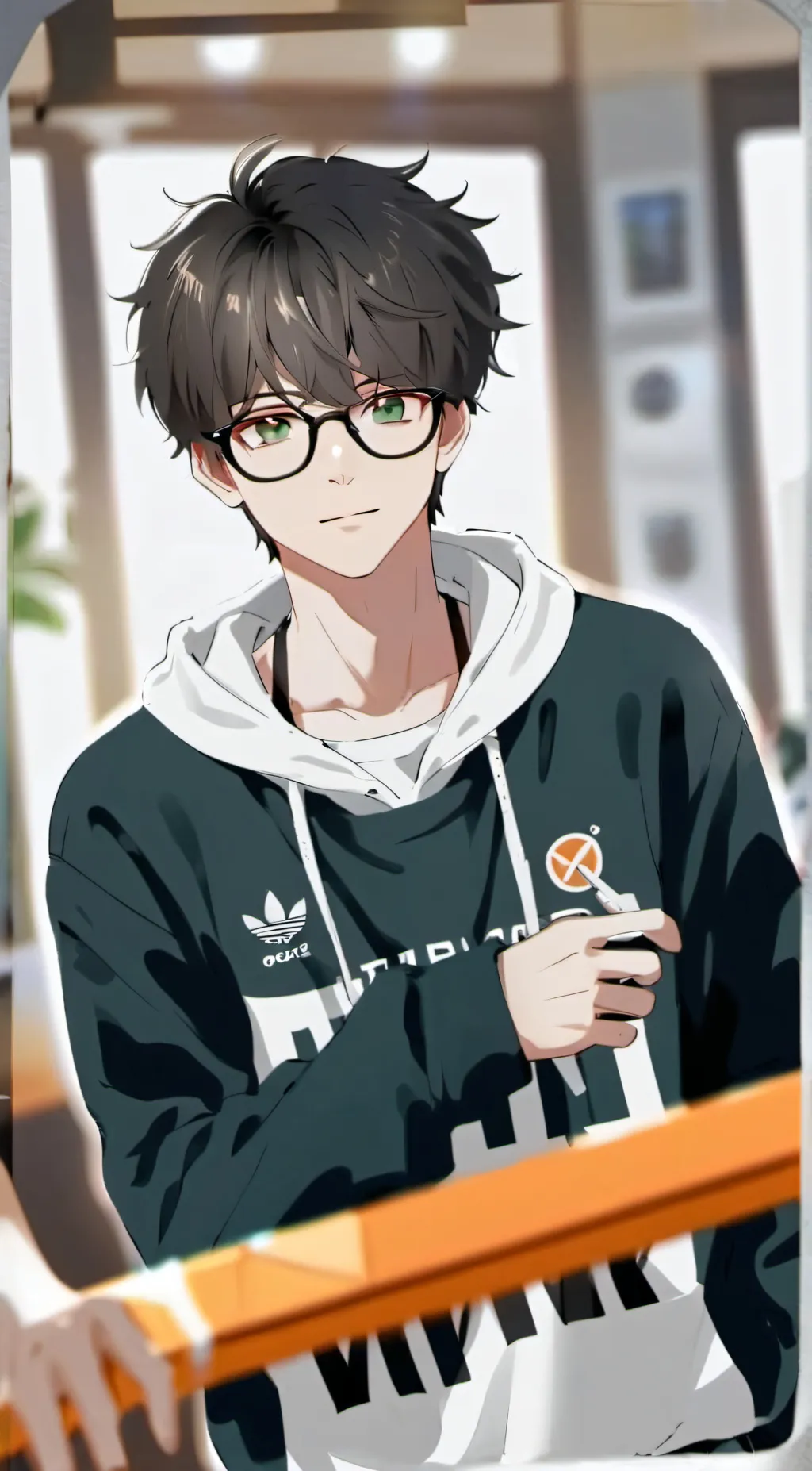 ai character: Chris background