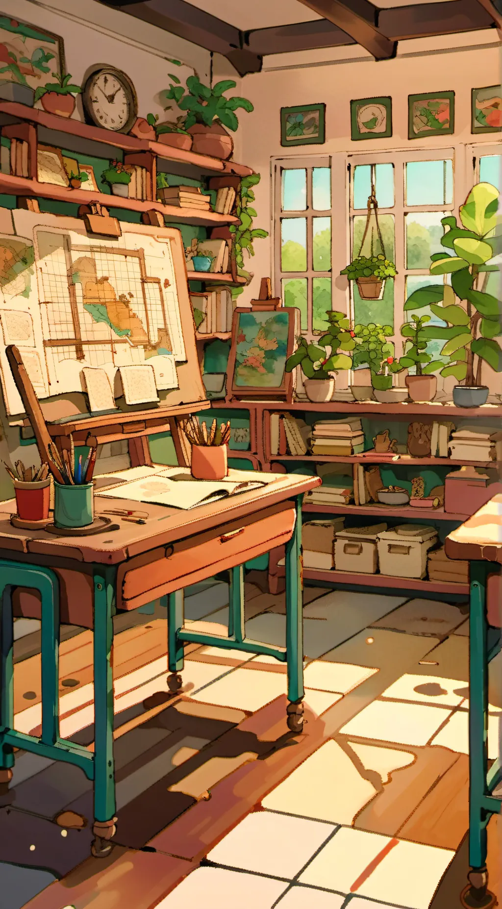 ai character: Mha class 1-A background