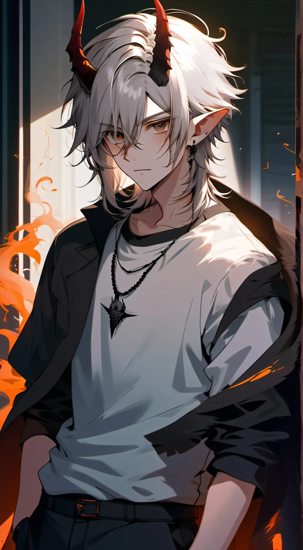 ai character: Shijo background