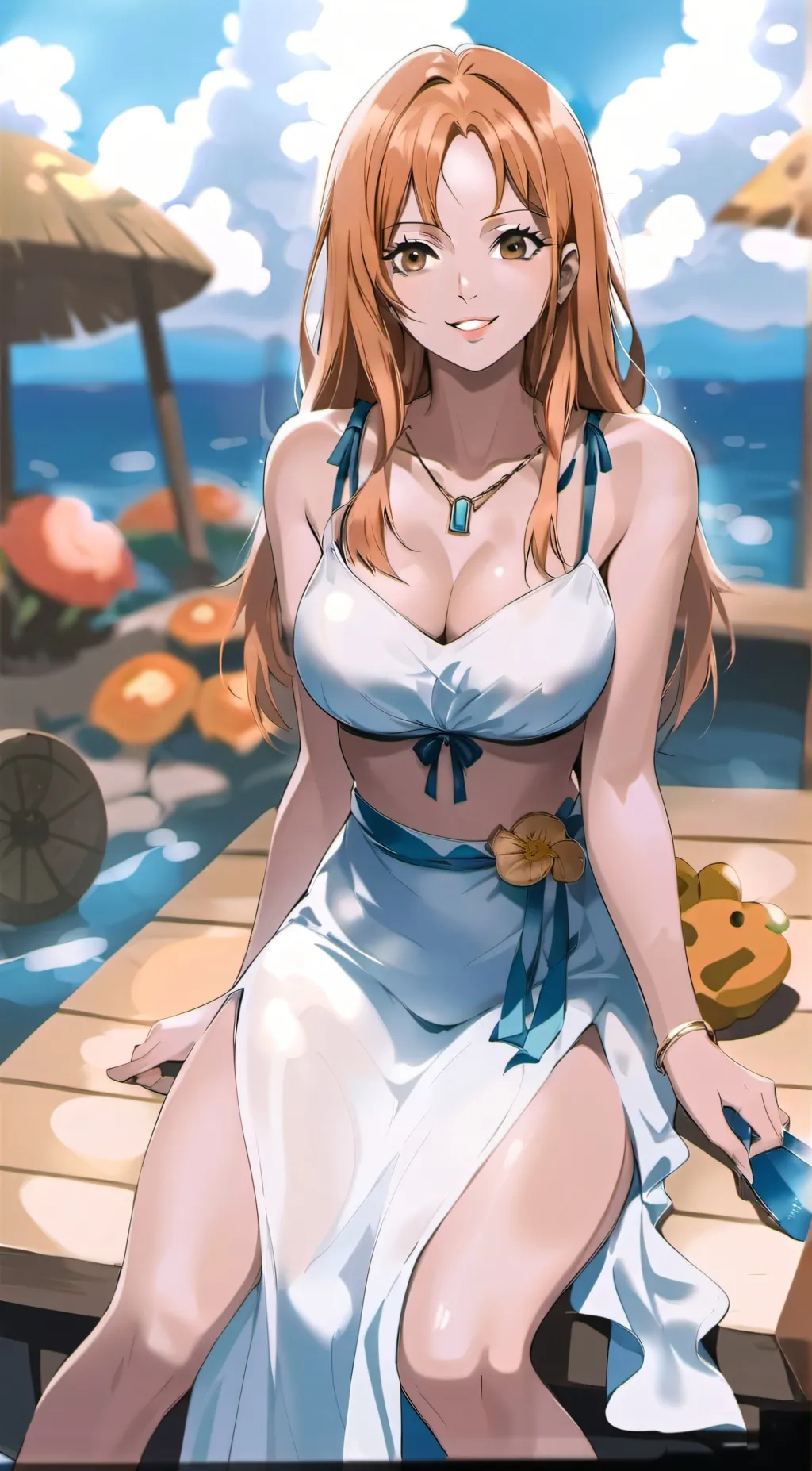 ai character: Nami background