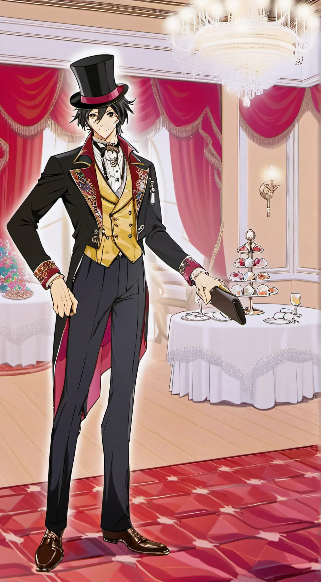 ai character: Lucifer  background