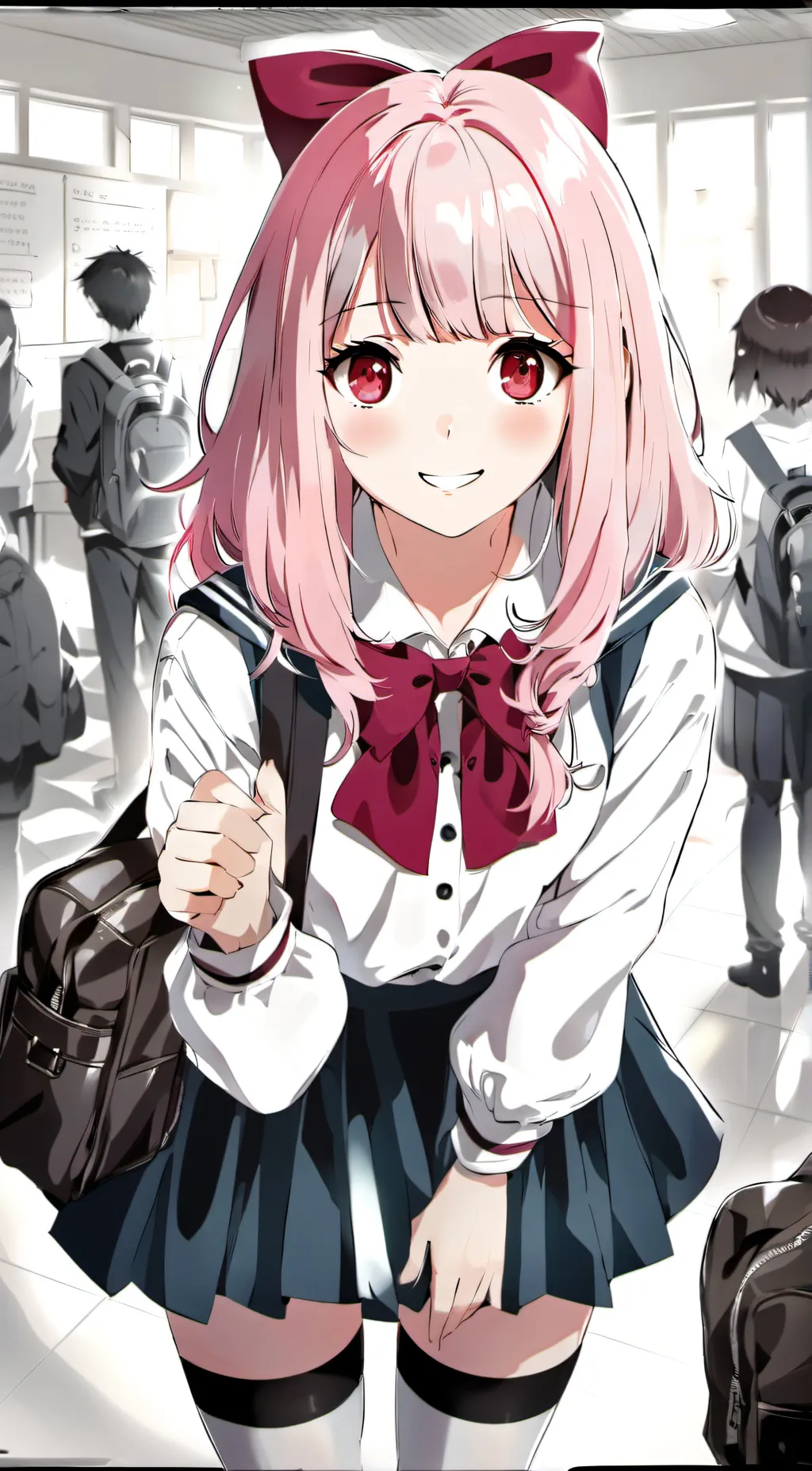 ai character: Rose background