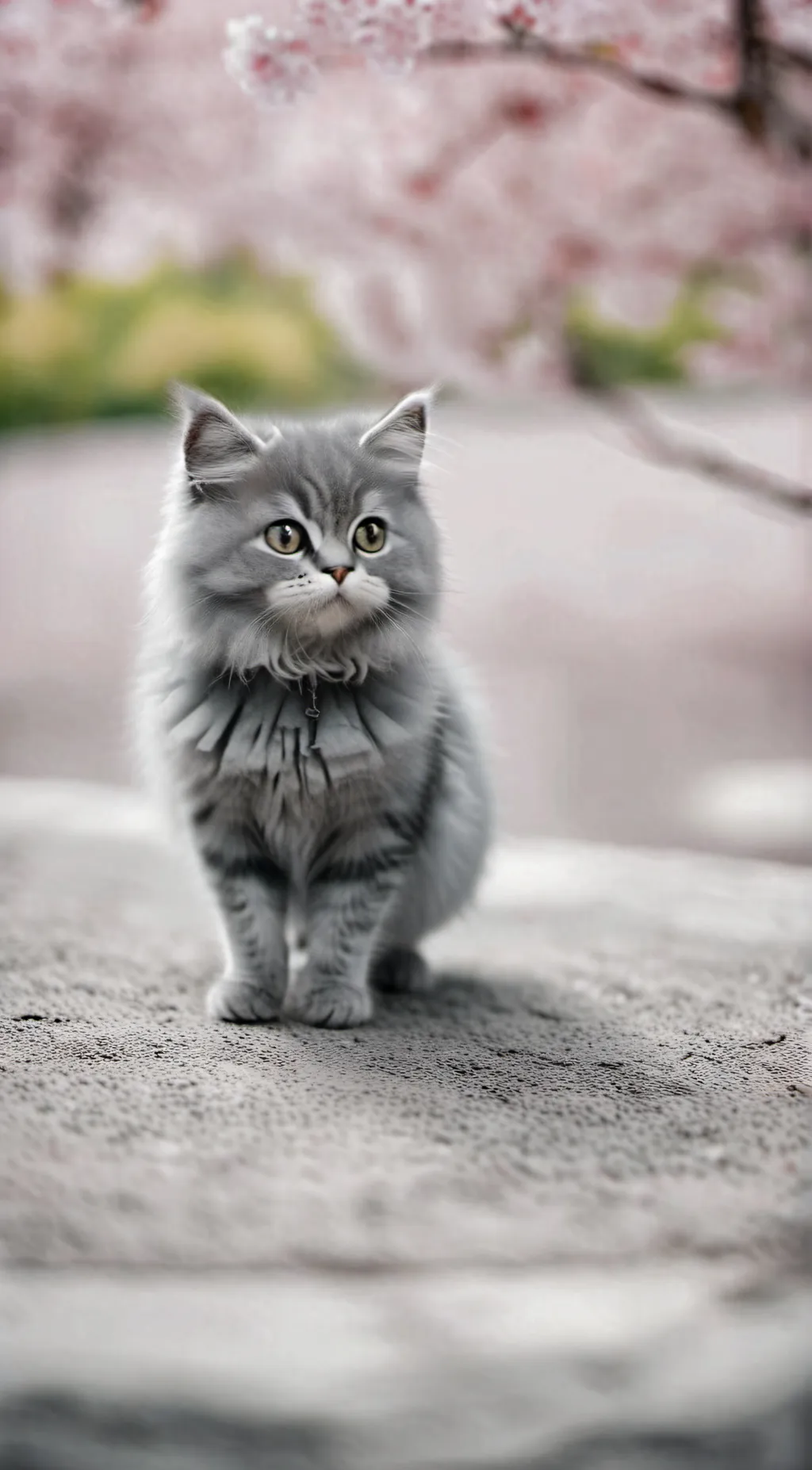 ai character: Snow background